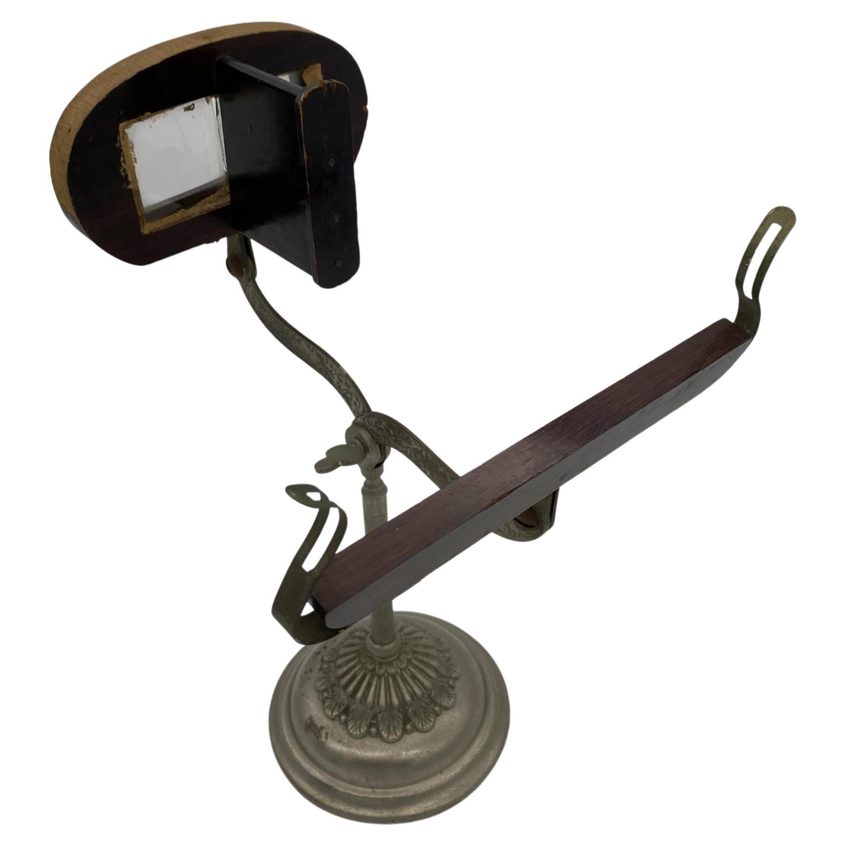 Rare Decorative Table Top Stereo-Graphoscope Stereo Viewer, circa 1889