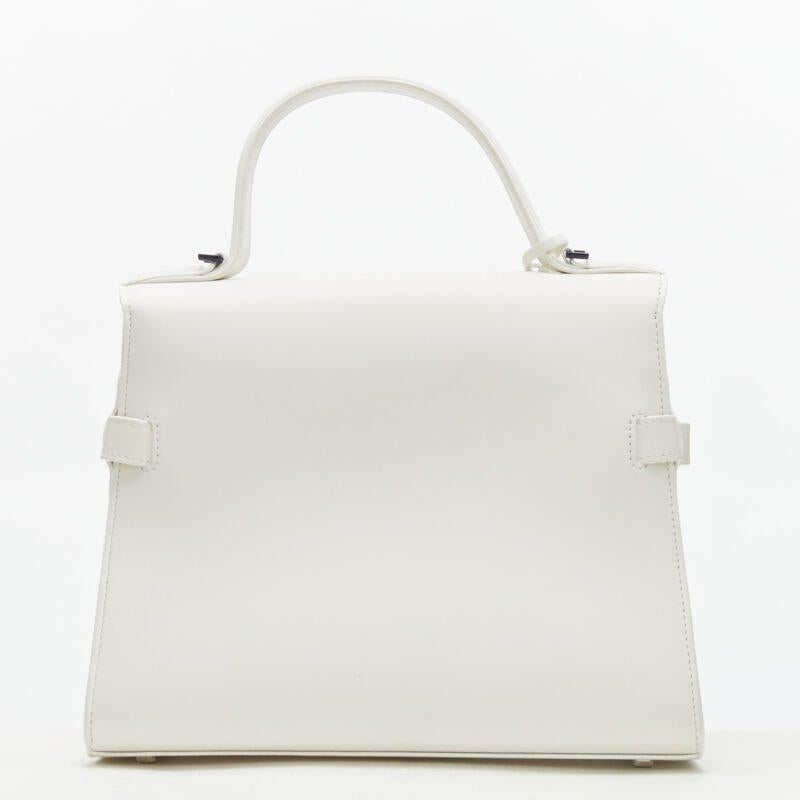Women's rare DELVAUX 2017 Limited Edition Tempete MM B Papillon lambskin leather bag For Sale