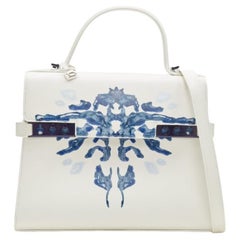 rare DELVAUX 2017 Limited Edition Tempete MM B Papillon lambskin leather bag