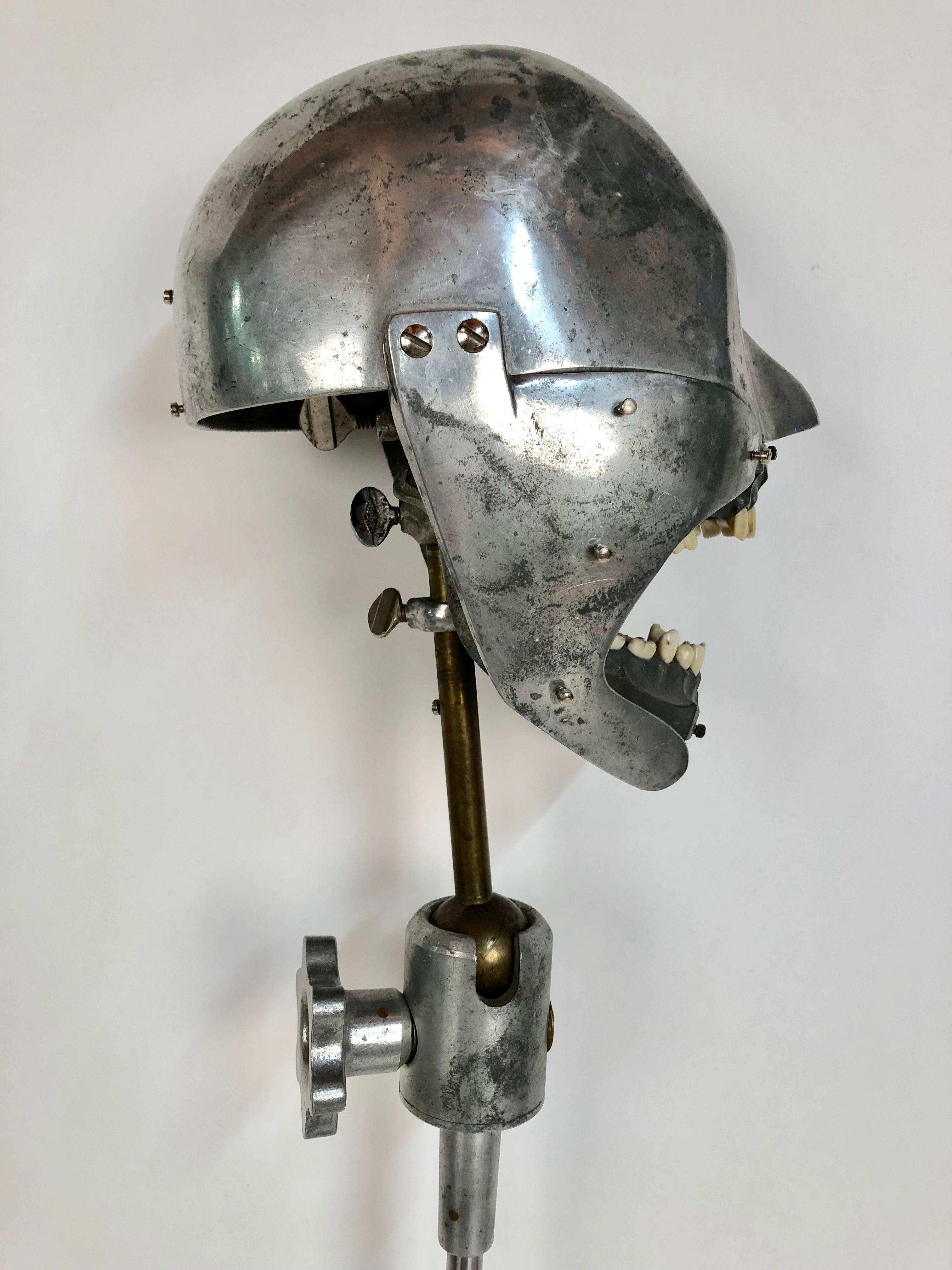 Mid-20th Century Rare Dental Students Practice Form by Dentoform Earliest Version