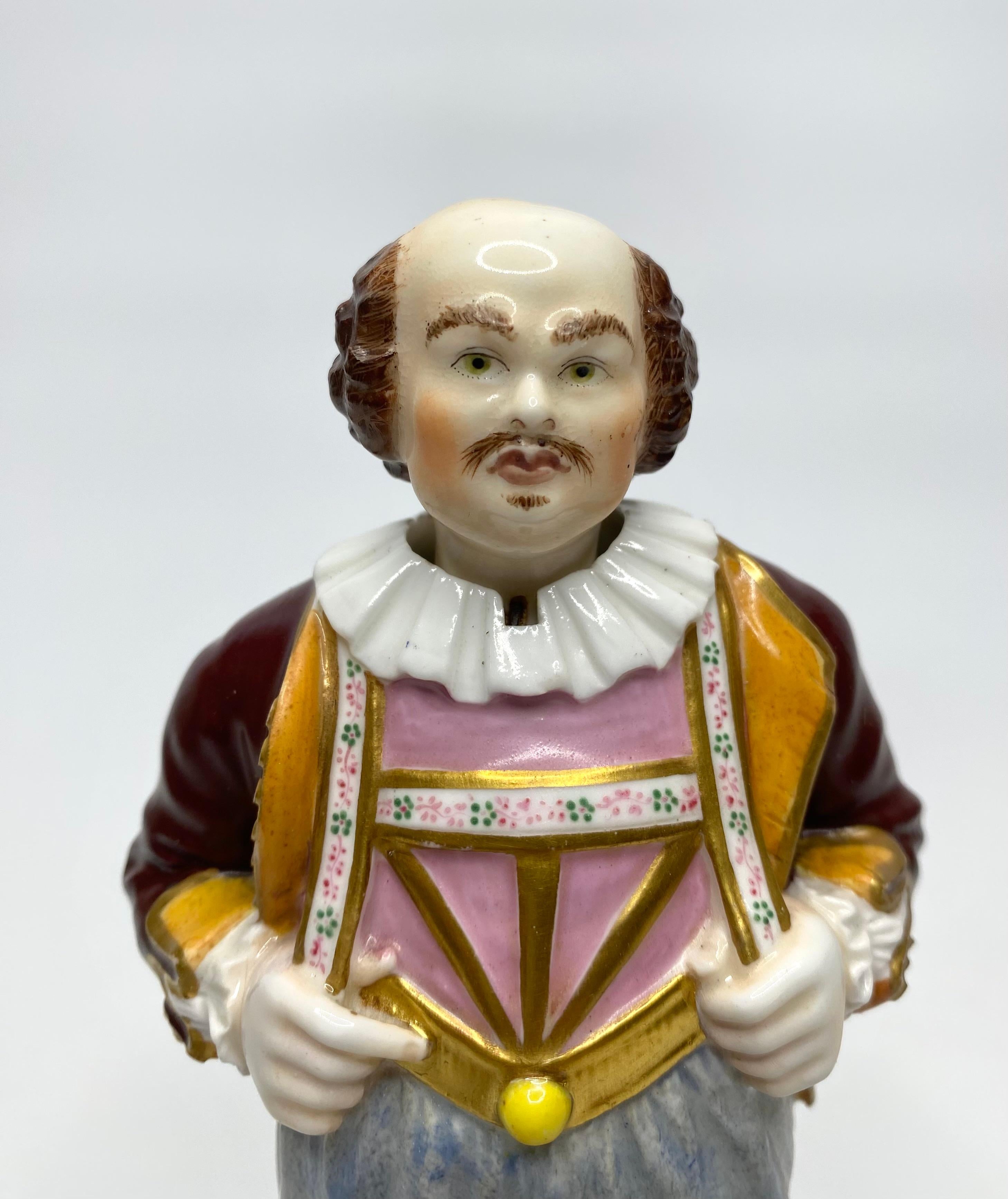 Fired Rare Derby ‘Nodding’ Figure, Frölich, circa 1840