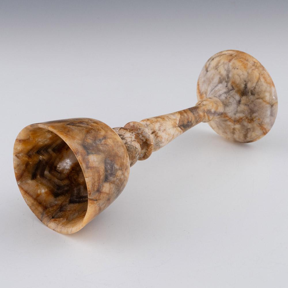 Contemporary Rare Derbyshire Fluorspar Chalice – Modern For Sale