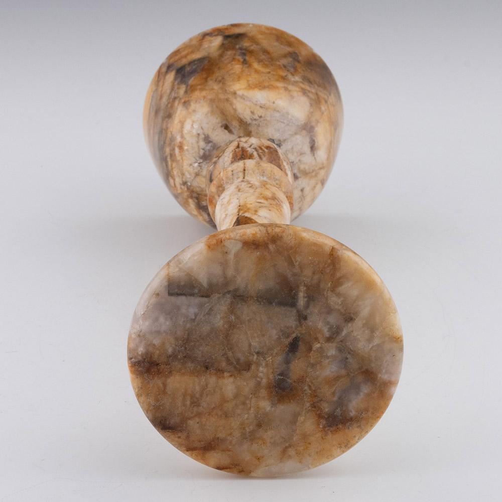 Rare Derbyshire Fluorspar Chalice – Modern For Sale 2