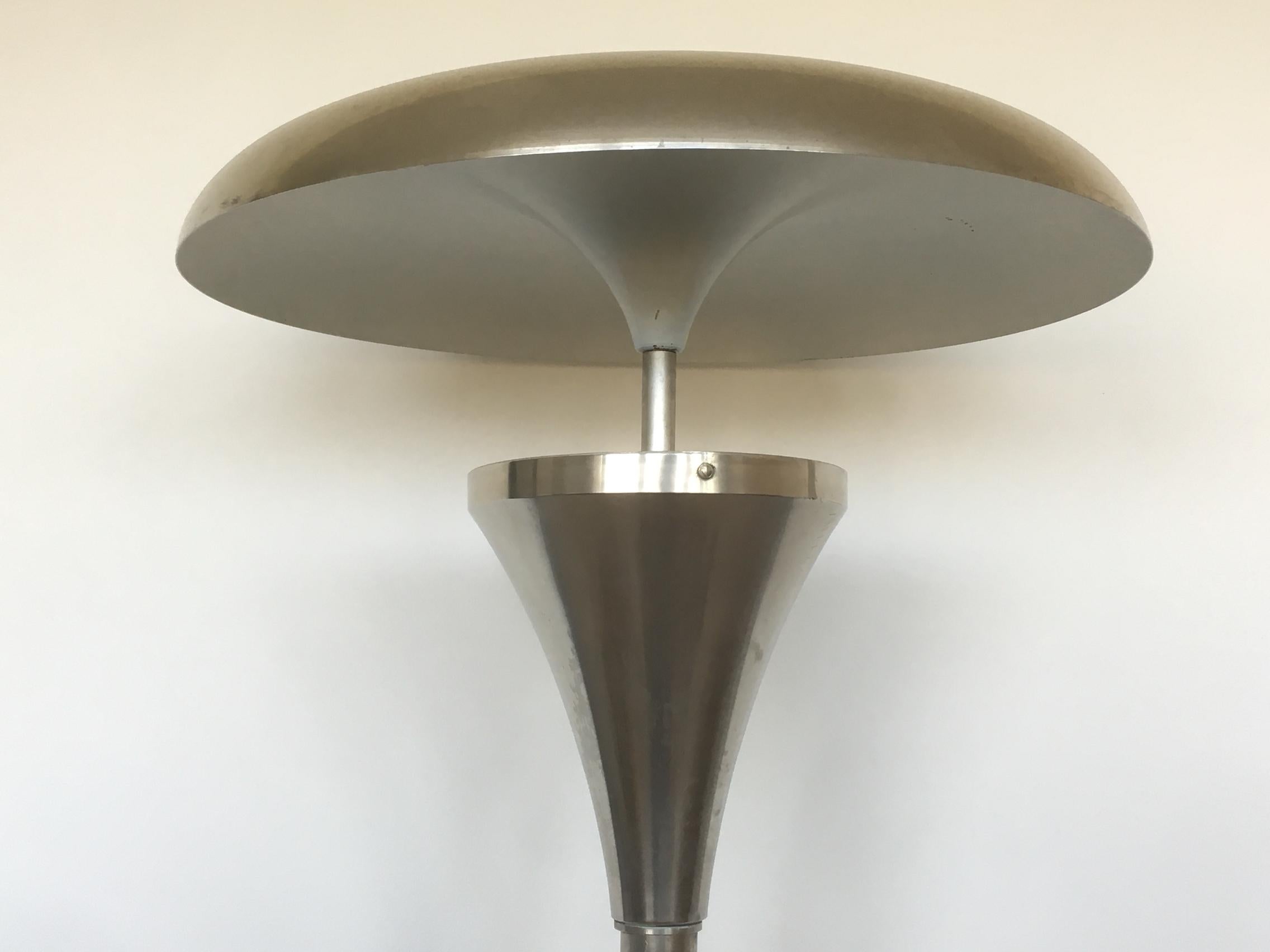 Czech Rare Design Bauhaus Floor Lamp, 1930s / Anýž / Functionalism