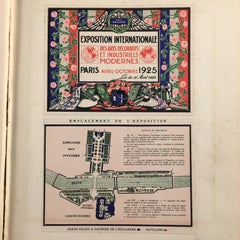 Rare Design Book, 1925 Decorative Arts Expo, Paris