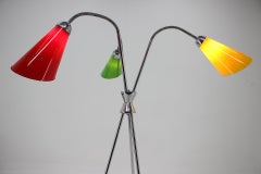Rare Design Midcentury Adjustable Floor Lamp by Lidokov, 1960s