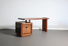 Rare Desk attributed to Pierre Chapo, France, 1970s