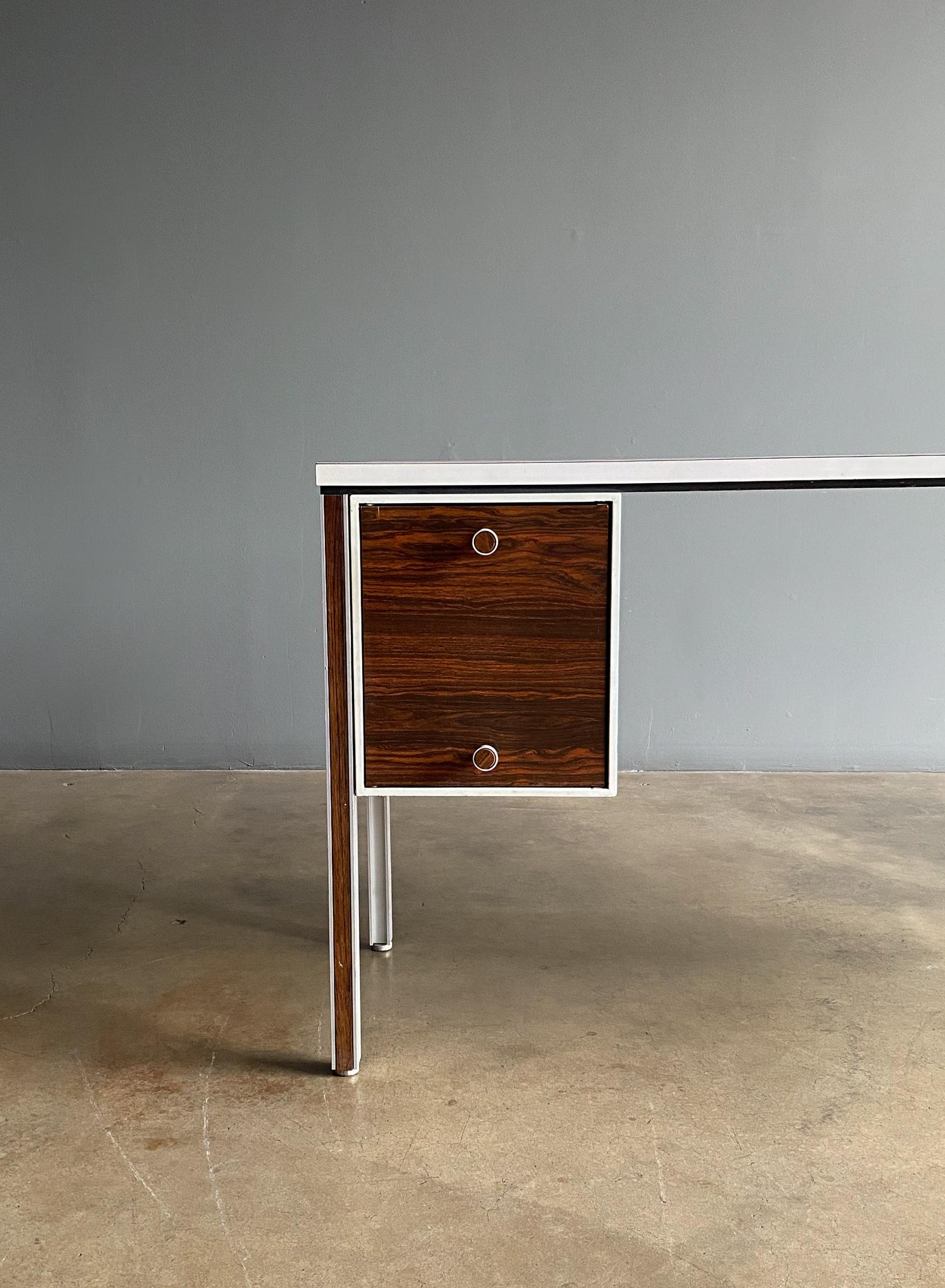 Rare desk by Architect Gerald Luss, 1960's.