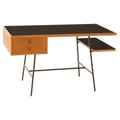 Rare Desk by Carlo Hauner, Móveis Artesanal, 1950s, Brazilian Mid-Century