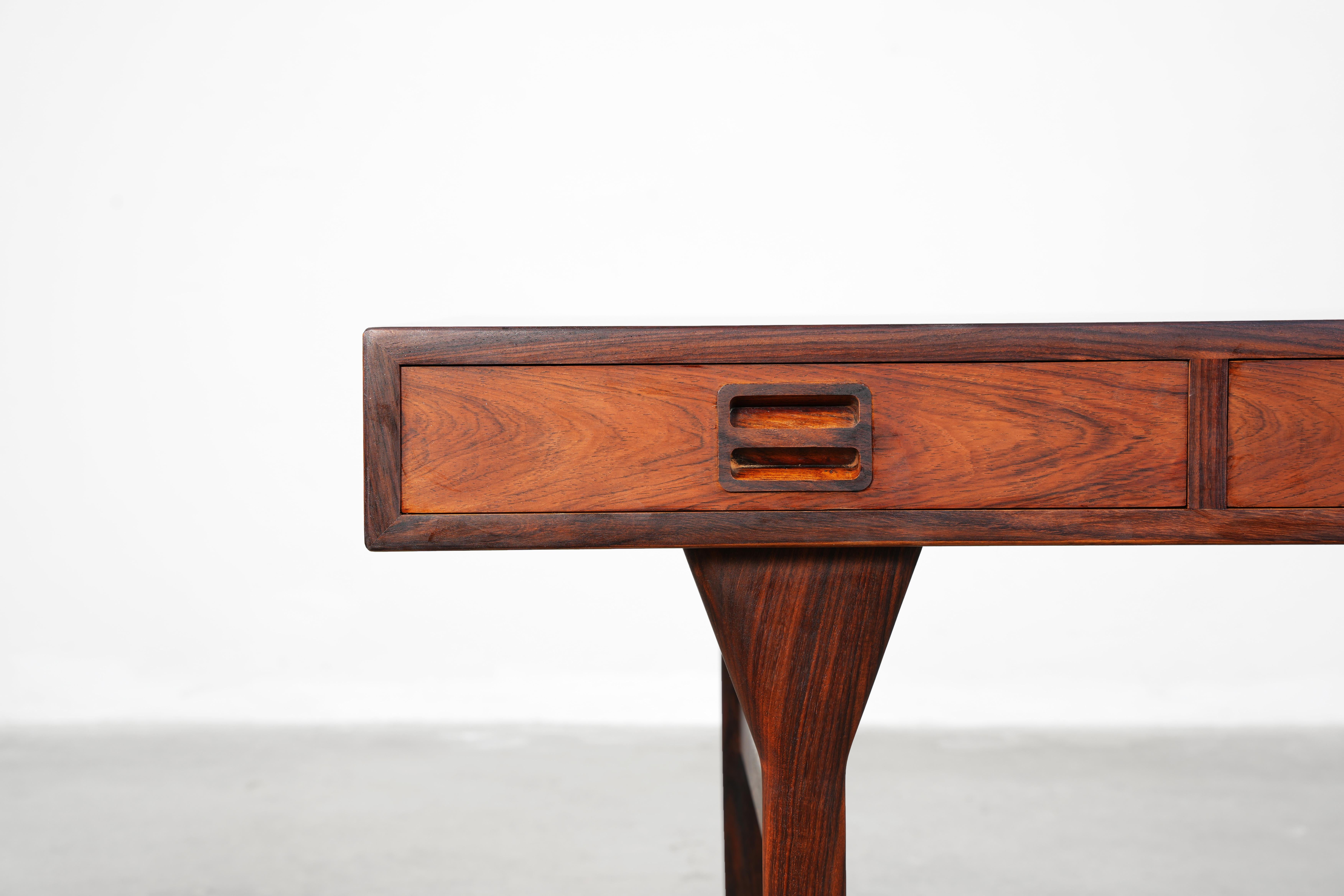 Seltener Schreibtisch von Nanna Ditzel für Soren Willadsen, Dänemark 1955 (Holz) im Angebot