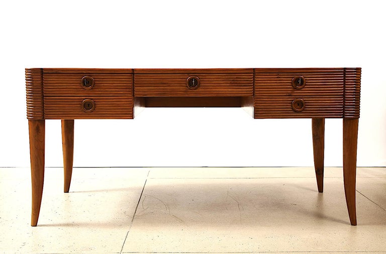 Mid-Century Modern Rare Desk by Paolo Buffa For Sale