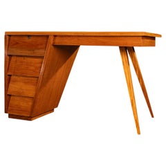 Rare Desk, c. 1950. Historical piece. 69 x 130 x 82 cm