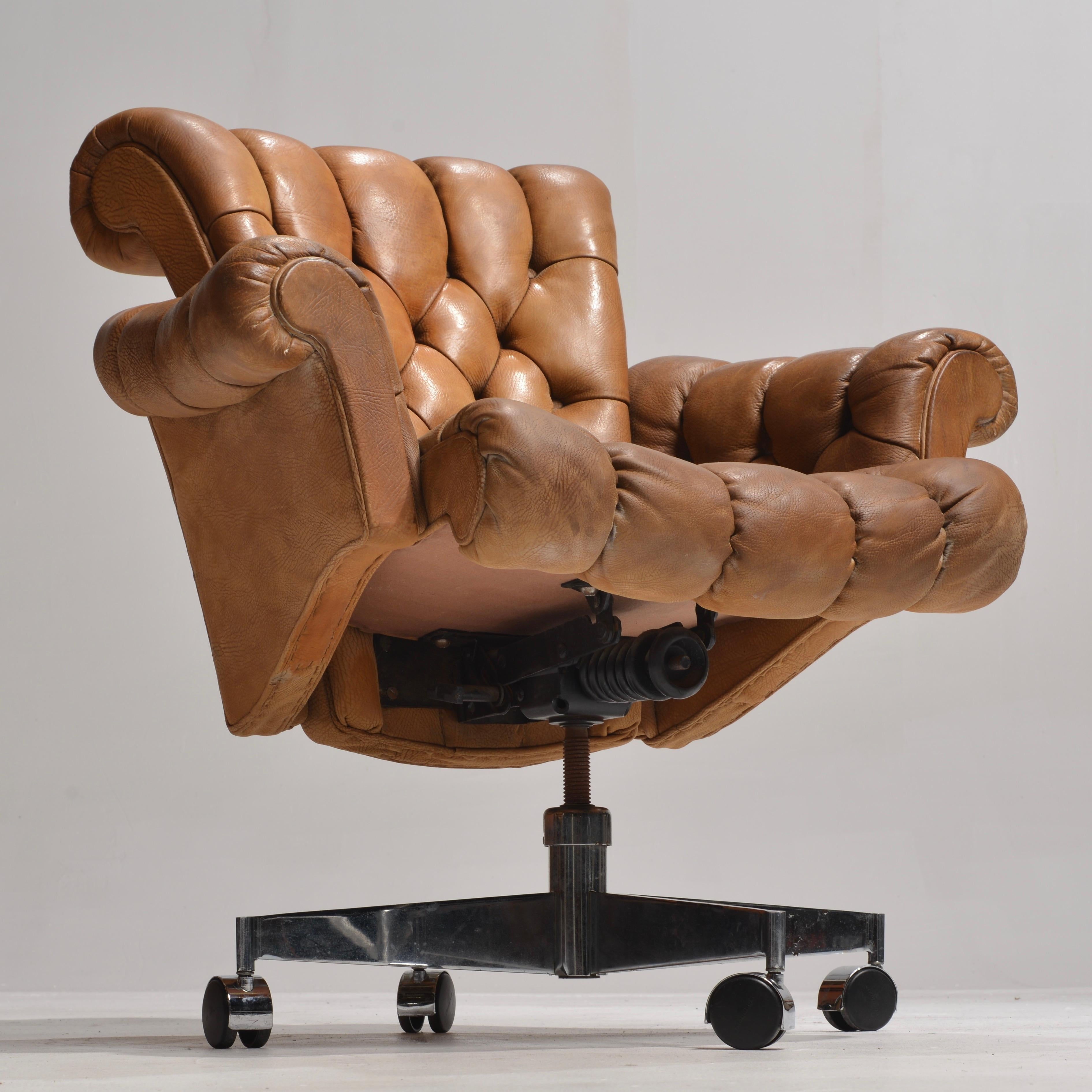 Mid-Century Modern Rare Desk Chair by Edward Wormley