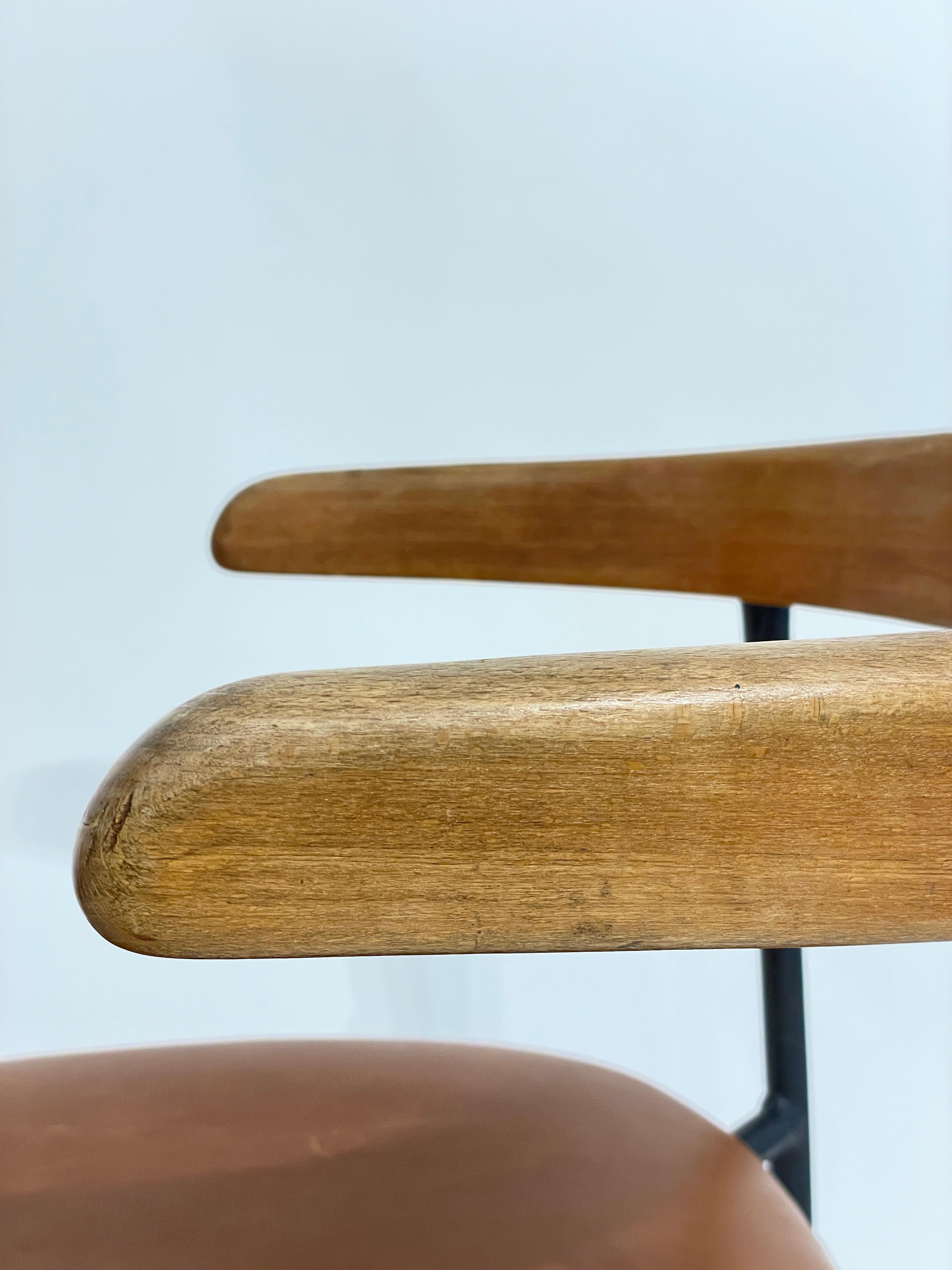 6 rares chaises de salle à manger Conran C20 de La Havane  La chaise JFK  Corne de vache Wegner en vente 5