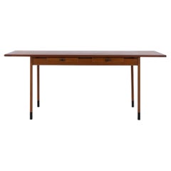 Rare desk in mahogany with two drawers by Vilhelm Wohlert