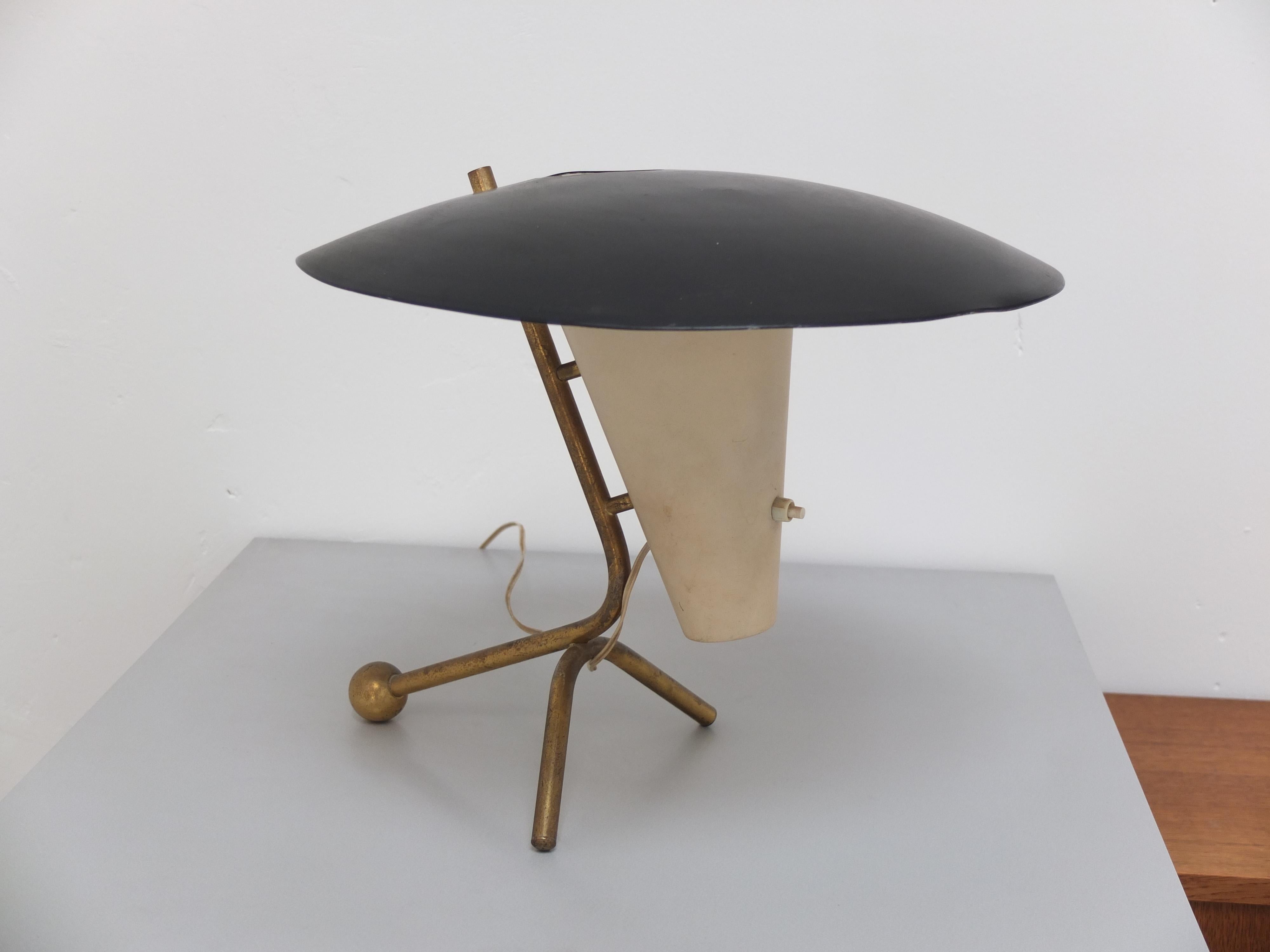 Rare Desk Lamp by Pierre Guariche for Disderot, 1952 4