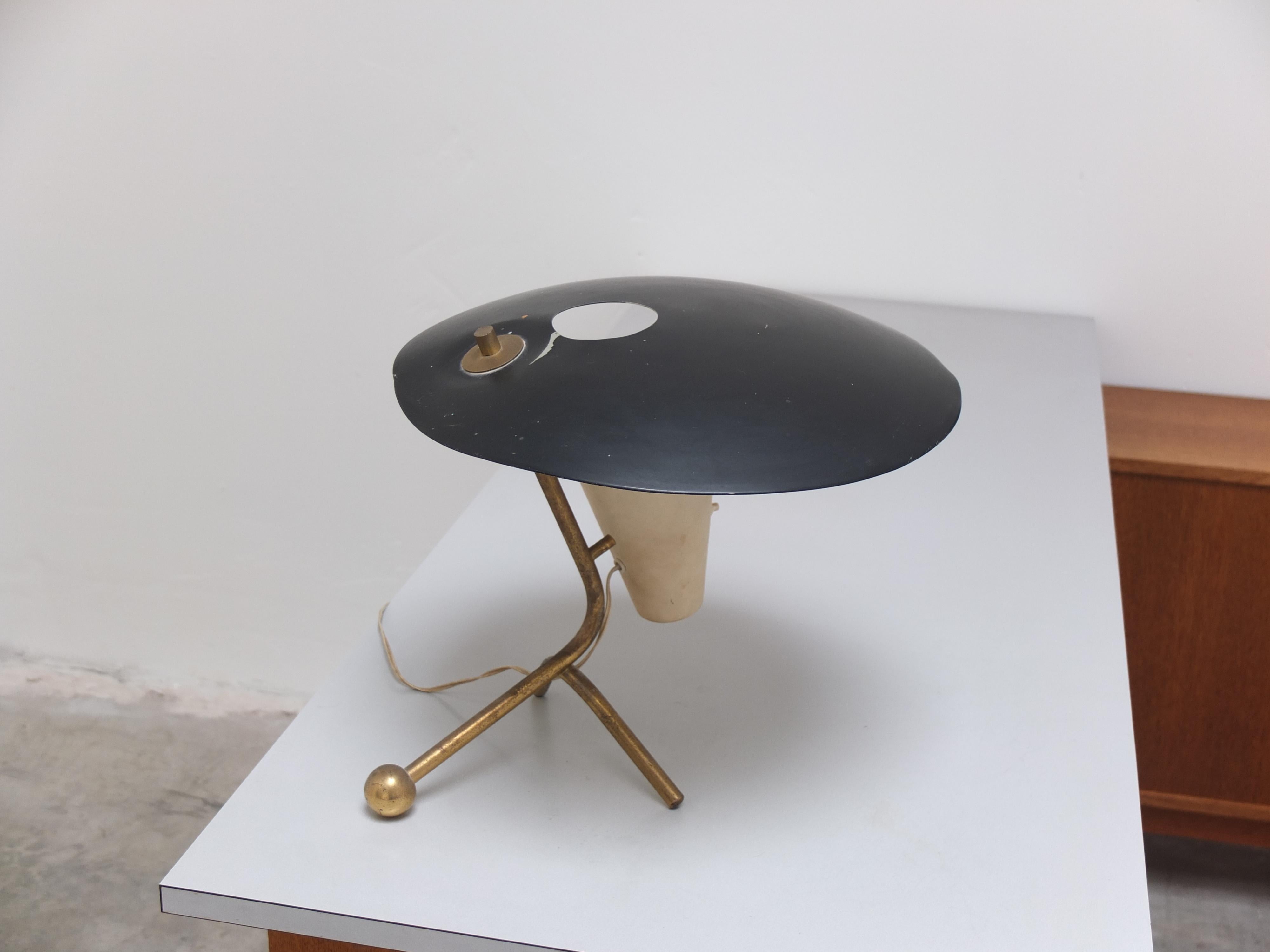 Rare Desk Lamp by Pierre Guariche for Disderot, 1952 5