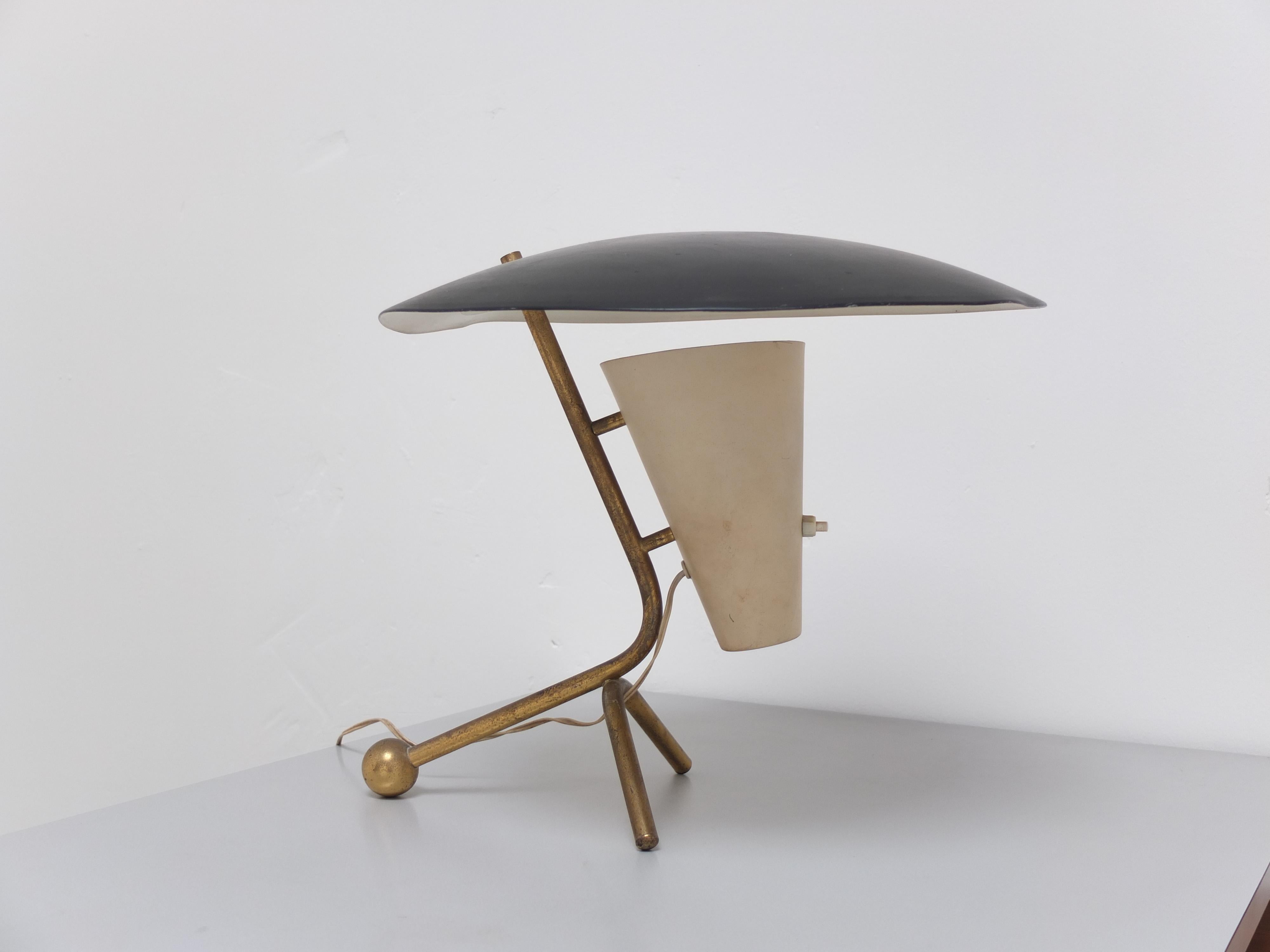Mid-Century Modern Rare Desk Lamp by Pierre Guariche for Disderot, 1952