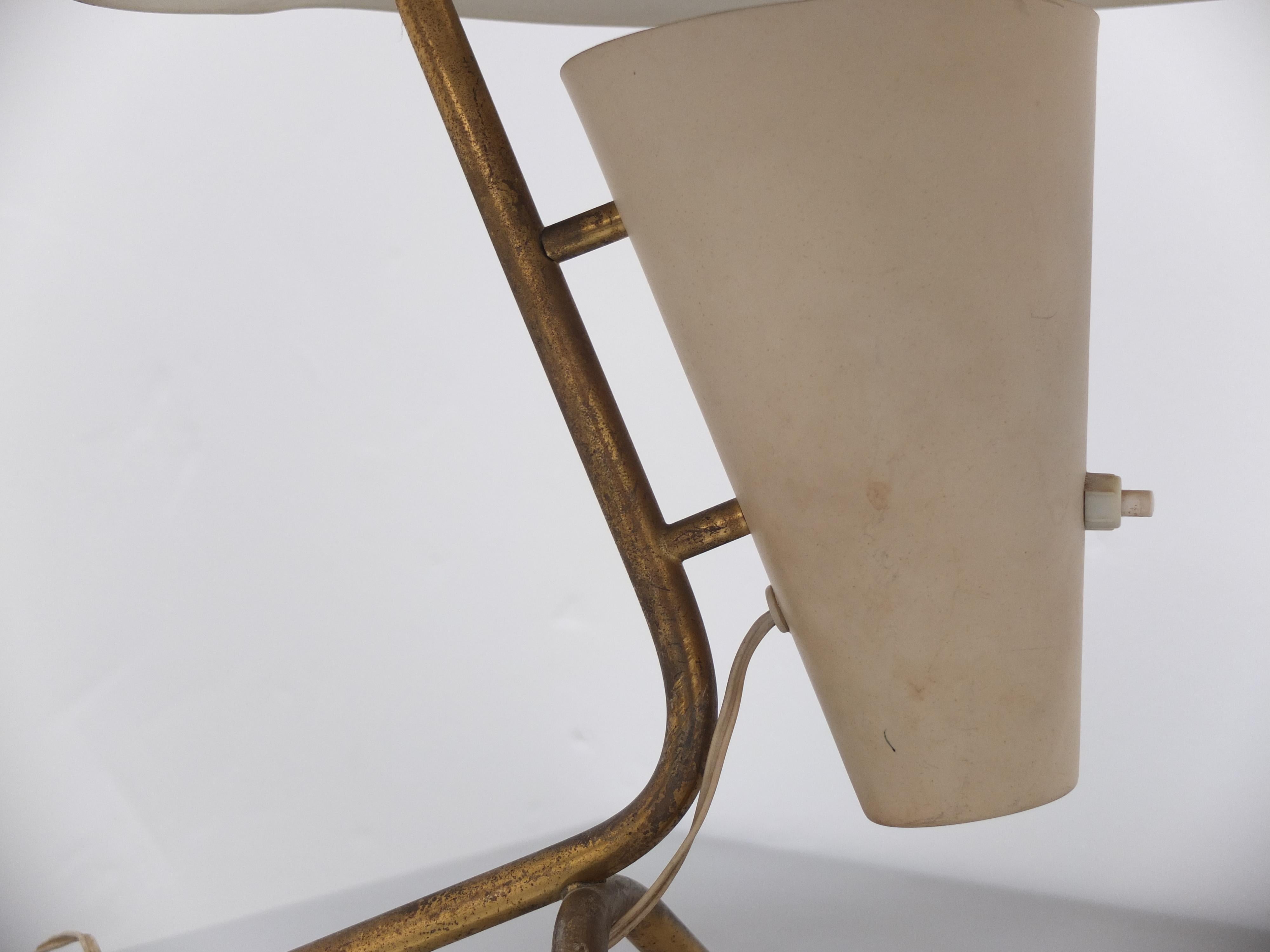 Rare Desk Lamp by Pierre Guariche for Disderot, 1952 1