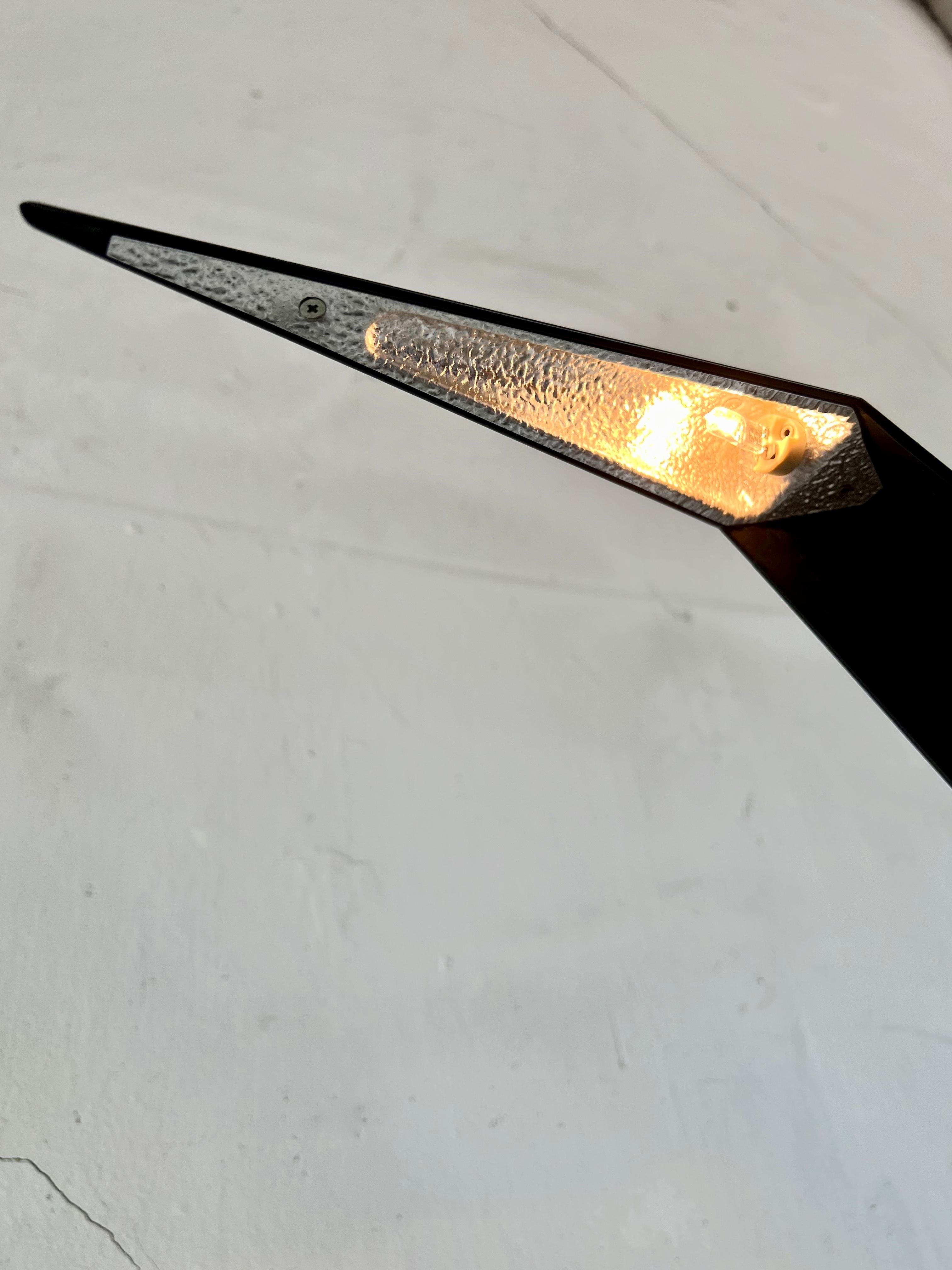 Rare desk lamp 'Concorde' by Yves Christin, 1970 In Good Condition For Sale In Amstelveen, NL