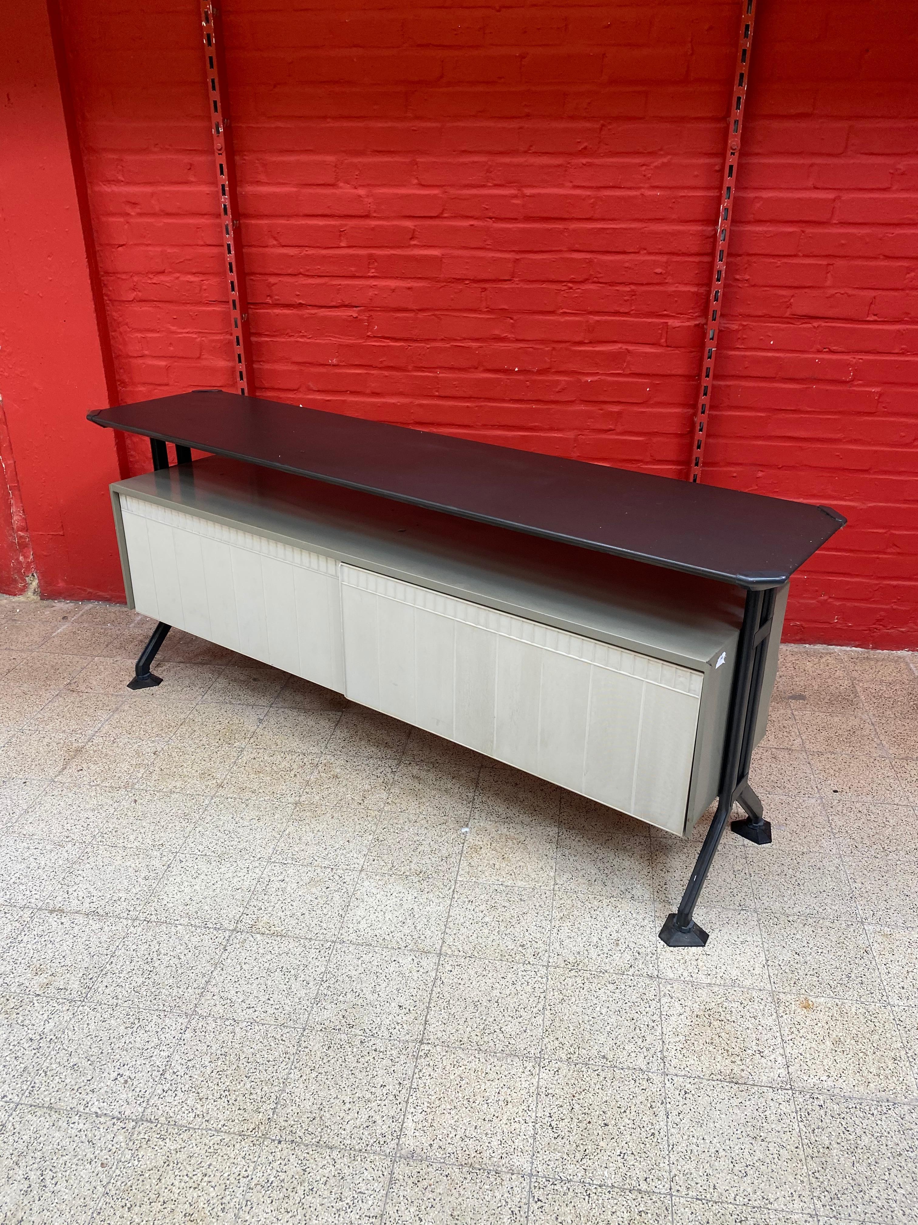 Ensemble de bureau rare de BBPR pour Olivetti Synthesis, datant d'environ 1960 en vente 3