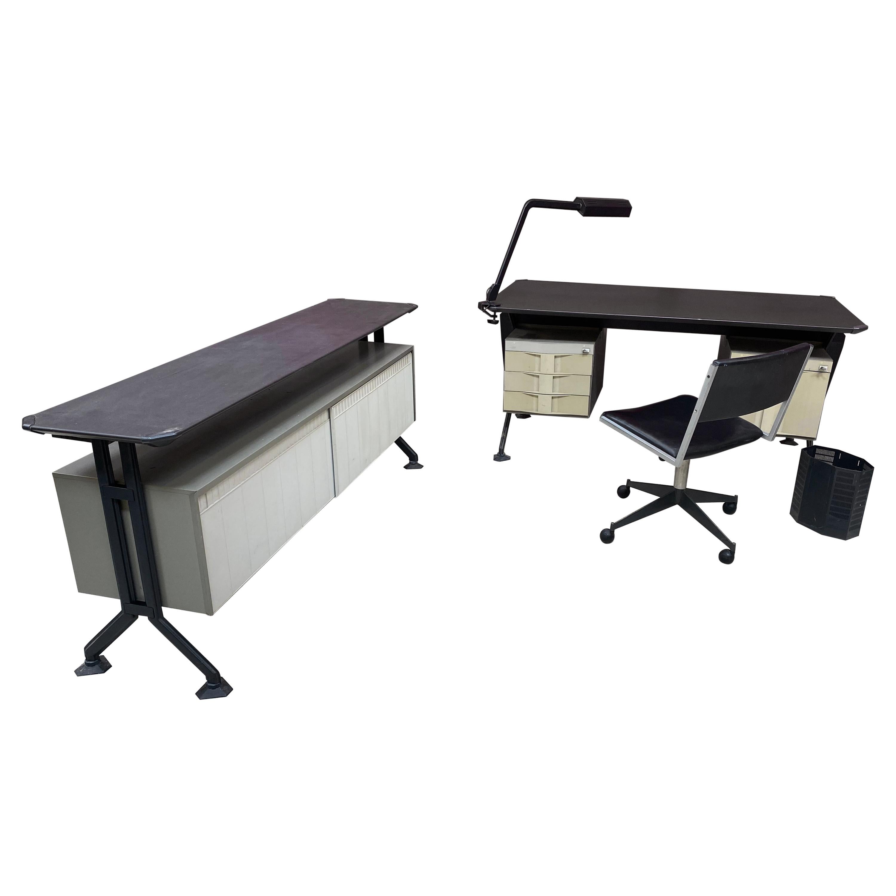 Rare Desk Set by BBPR for Olivetti Synthesis, circa 1960 For Sale