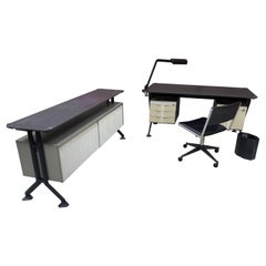 Raro juego de escritorio de BBPR para Olivetti Synthesis, hacia 1960
