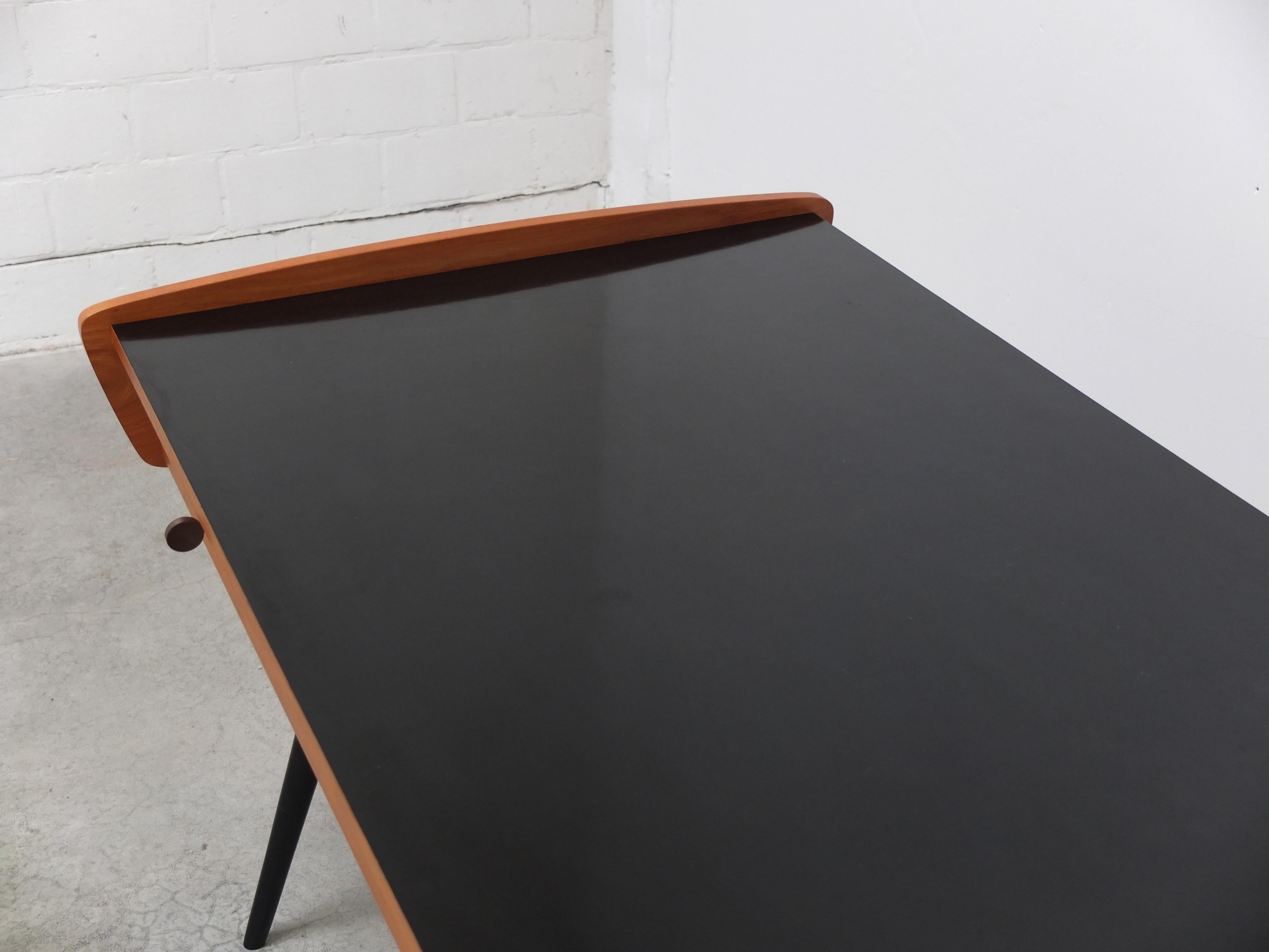 Rara scrivania con poltrona 'S5' abbinata di Alfred Hendrickx per Belform, anni '50 in vendita 8