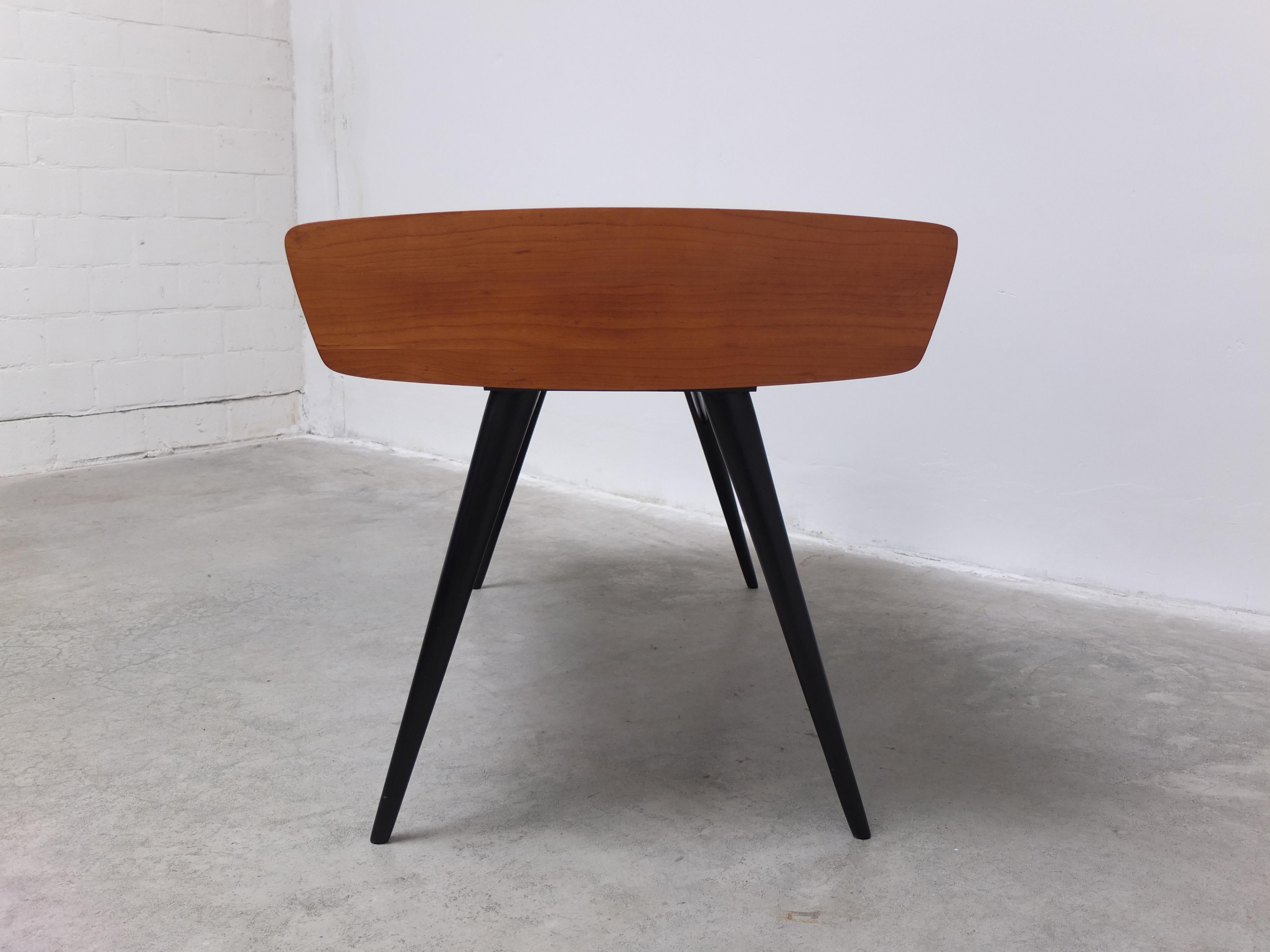 Rare Desk with Matching 'S5' Armchair by Alfred Hendrickx for Belform, 1950s For Sale 1