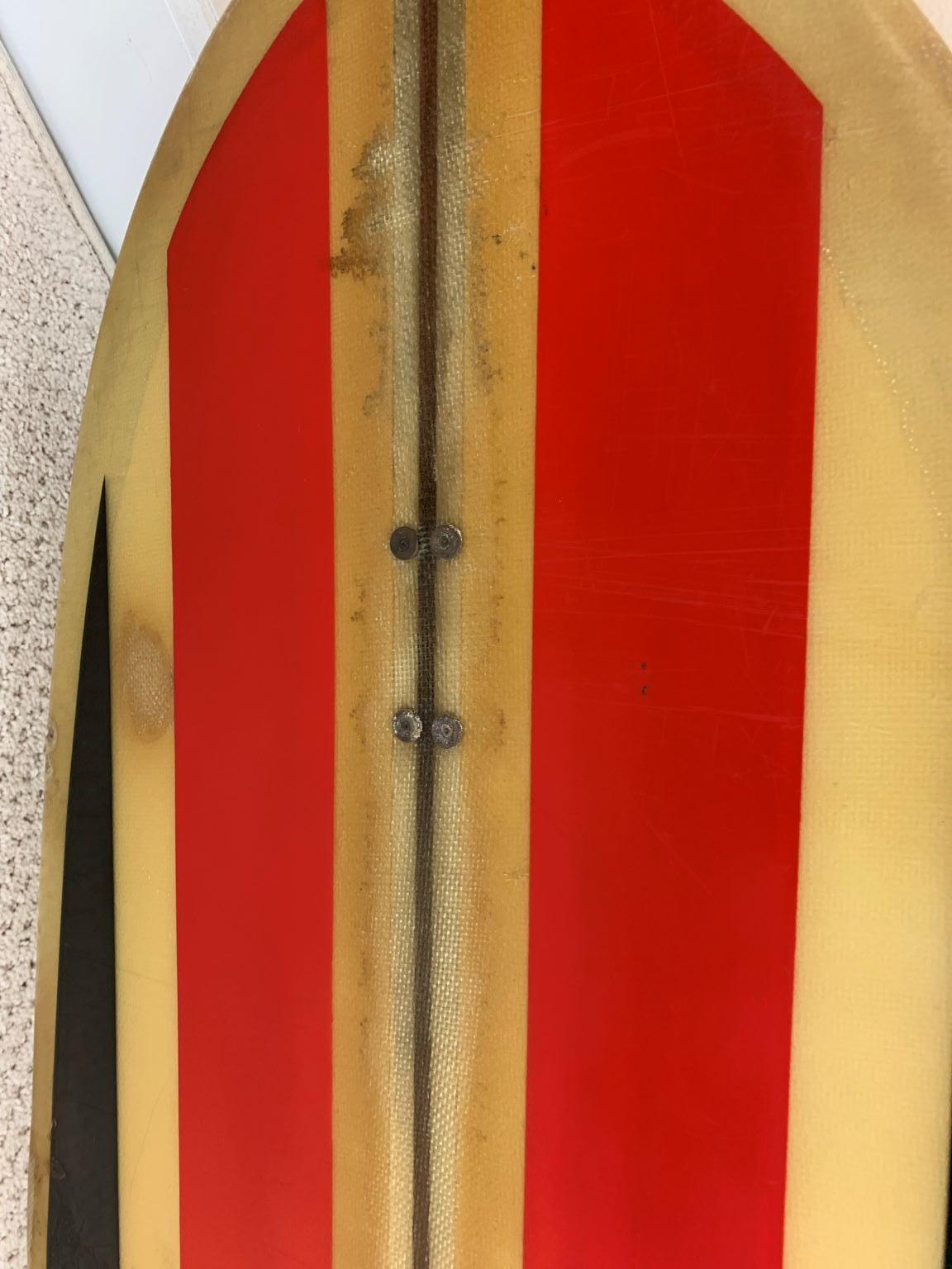 20th Century Rare Dewey Weber 10 Foot Vintage Circa 1960’s -1970’s Surfboard