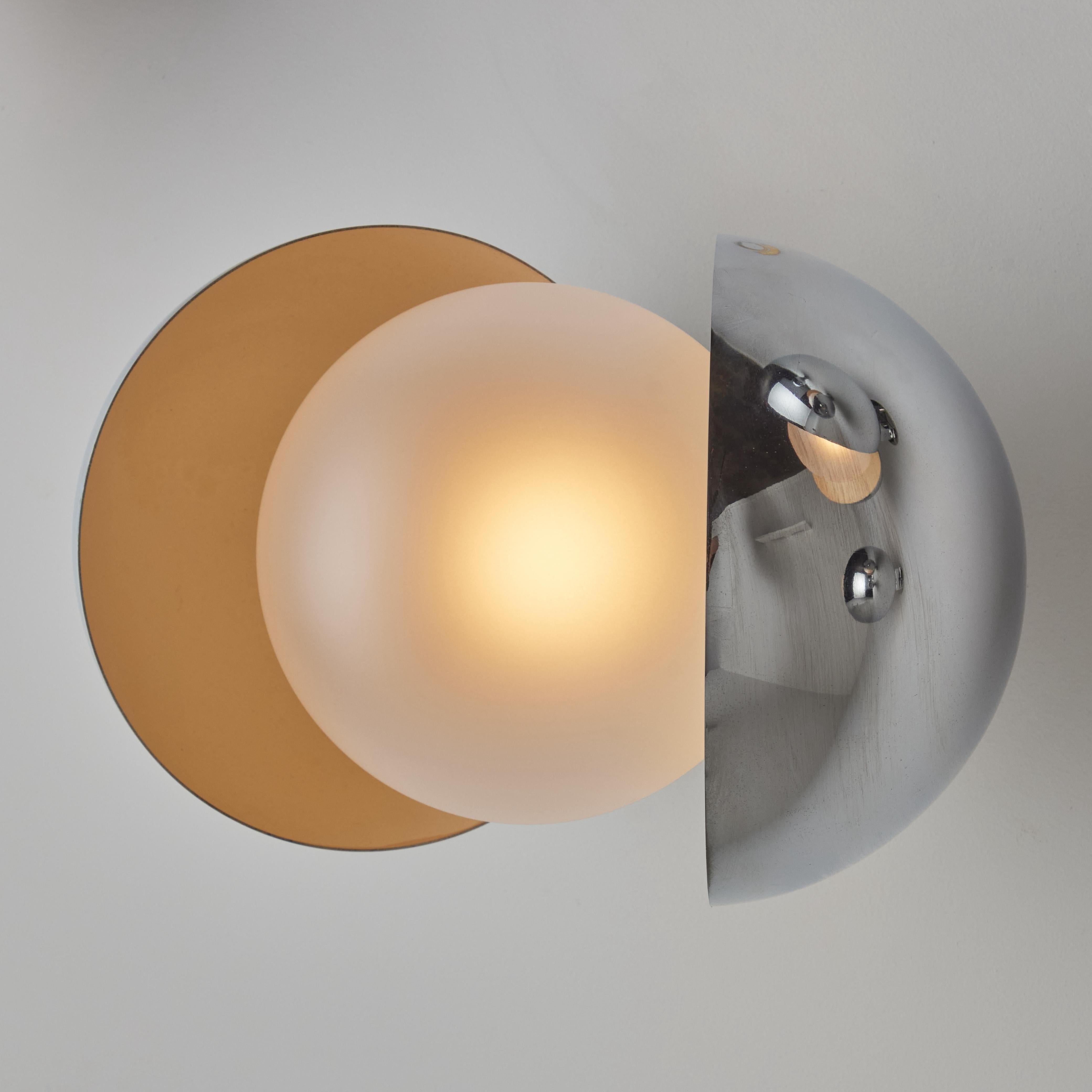 Rare Diaframma Sconces by G. Piero & A. Monti for Fontana Arte 4