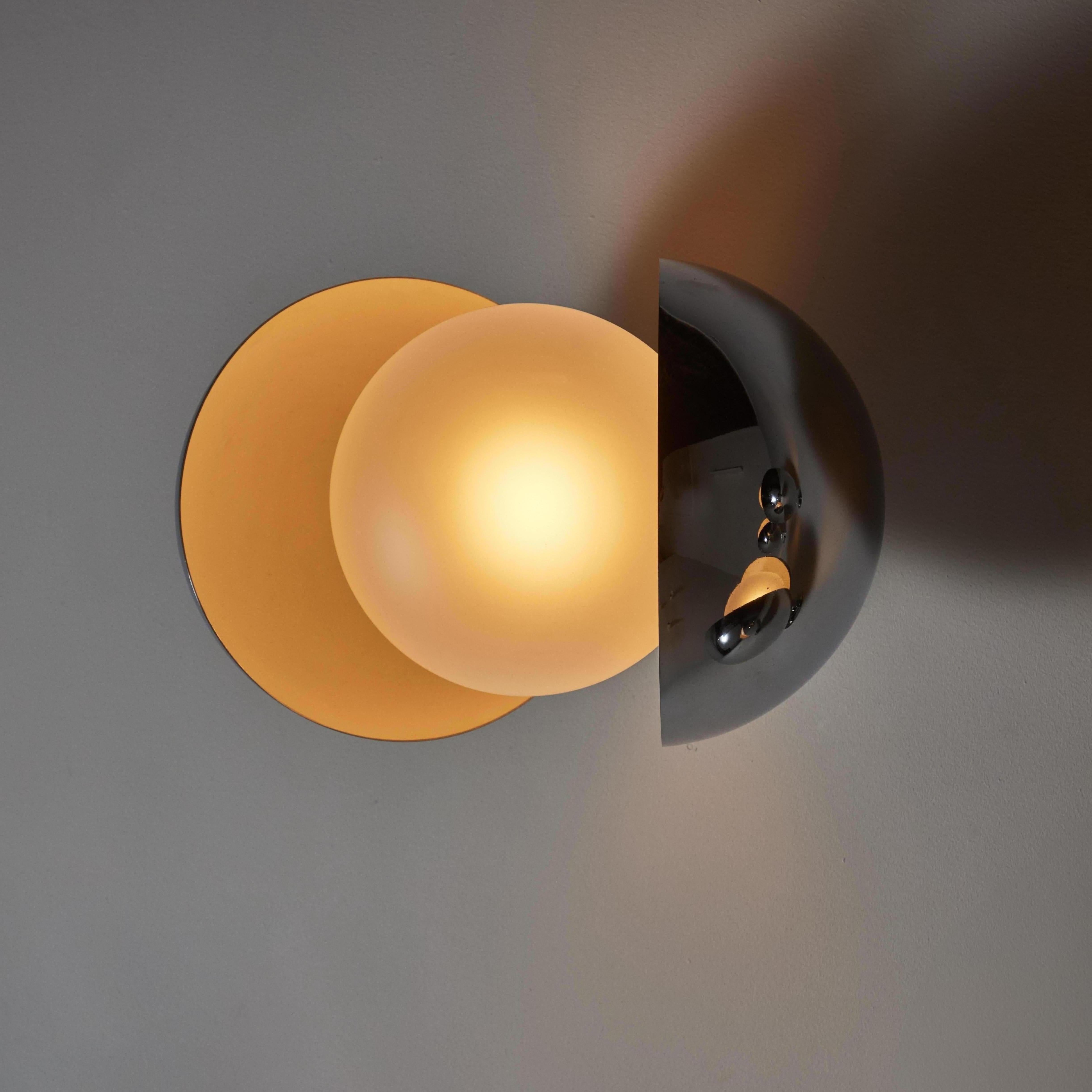 Rare Diaframma Sconces by G. Piero & A. Monti for Fontana Arte 8