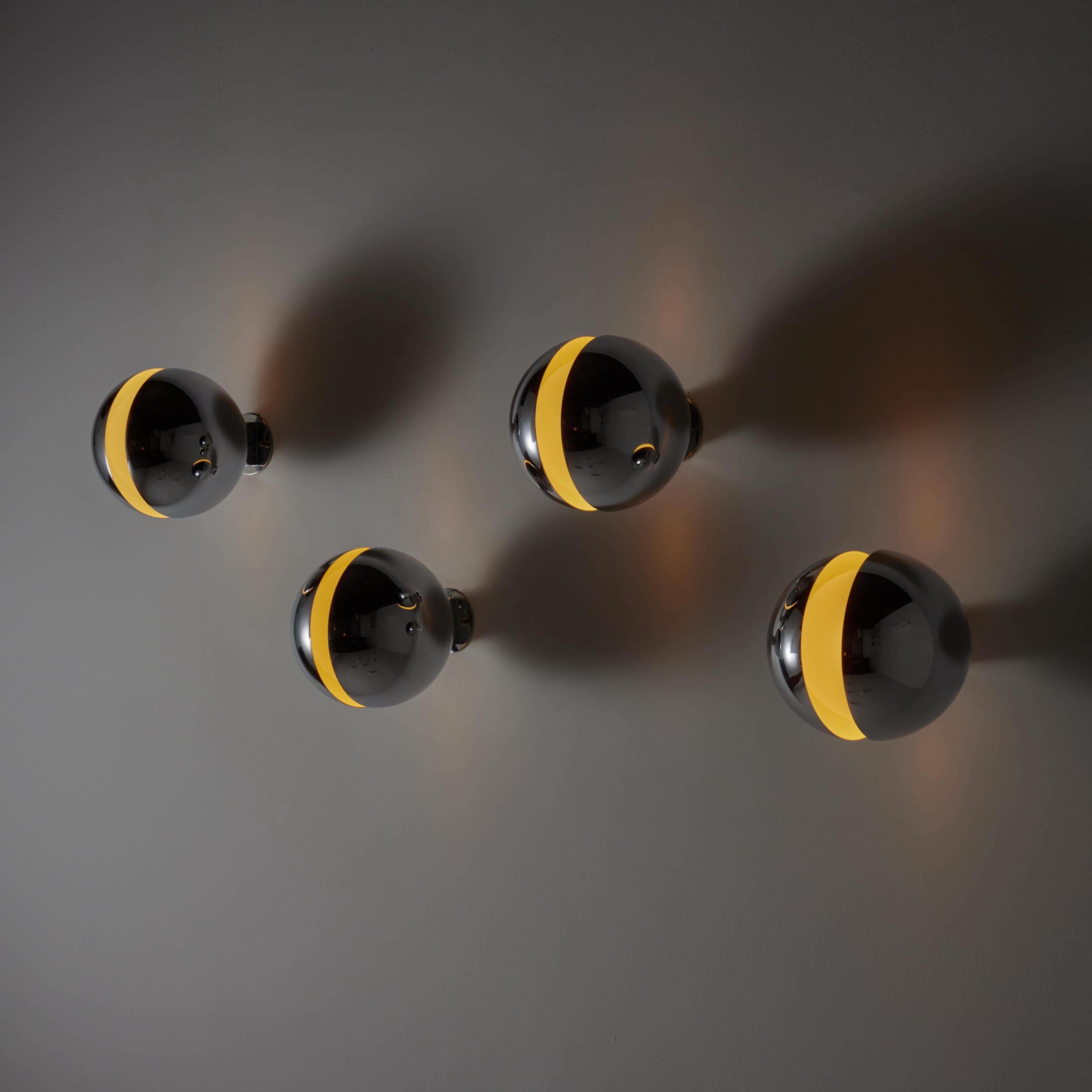 Rare Diaframma Sconces by G. Piero & A. Monti for Fontana Arte 10
