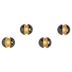 Rare Diaframma Sconces by G. Piero & A. Monti for Fontana Arte