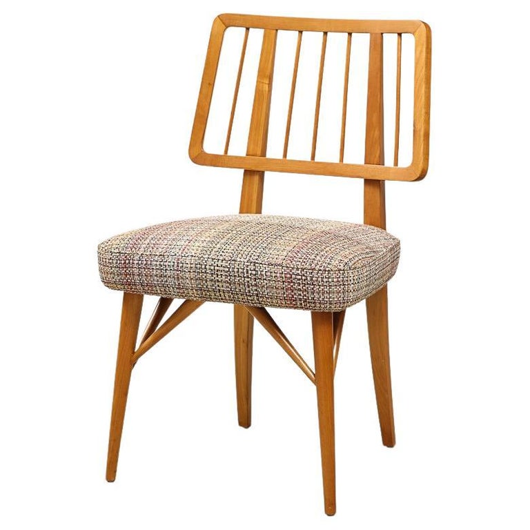 Rare Dining Chair by Paul Laszlo For Sale