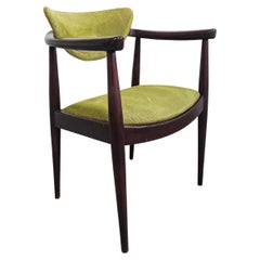 Rare Dining Chair with Armrests designed by Bernardo Bernardi, Yugoslavia 1960s
