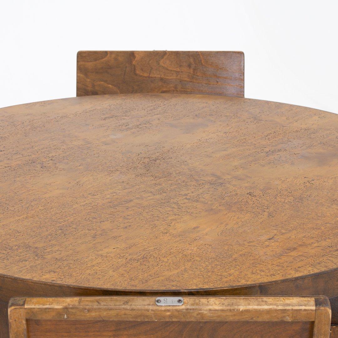Seltenes Esszimmer-Set mit Tisch und vier Stühlen von Alvar Aalto (Finnisch) im Angebot