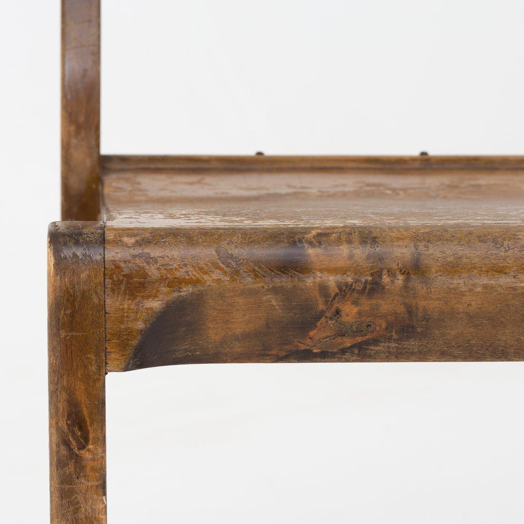 Seltenes Esszimmer-Set mit Tisch und vier Stühlen von Alvar Aalto (Birke) im Angebot