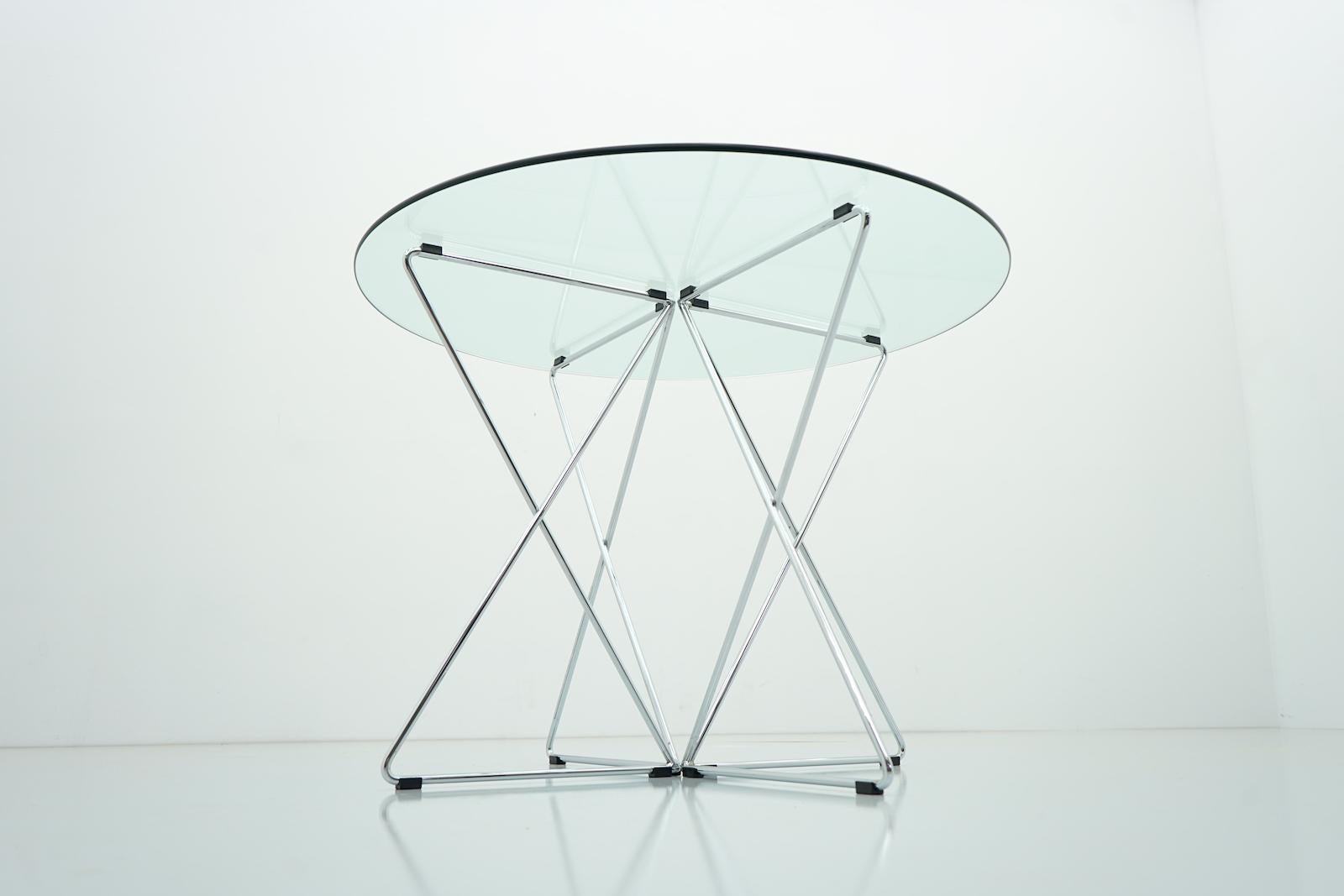 Modern Rare Dining Table By Till Behrens for Schlubach Germany 1983 For Sale