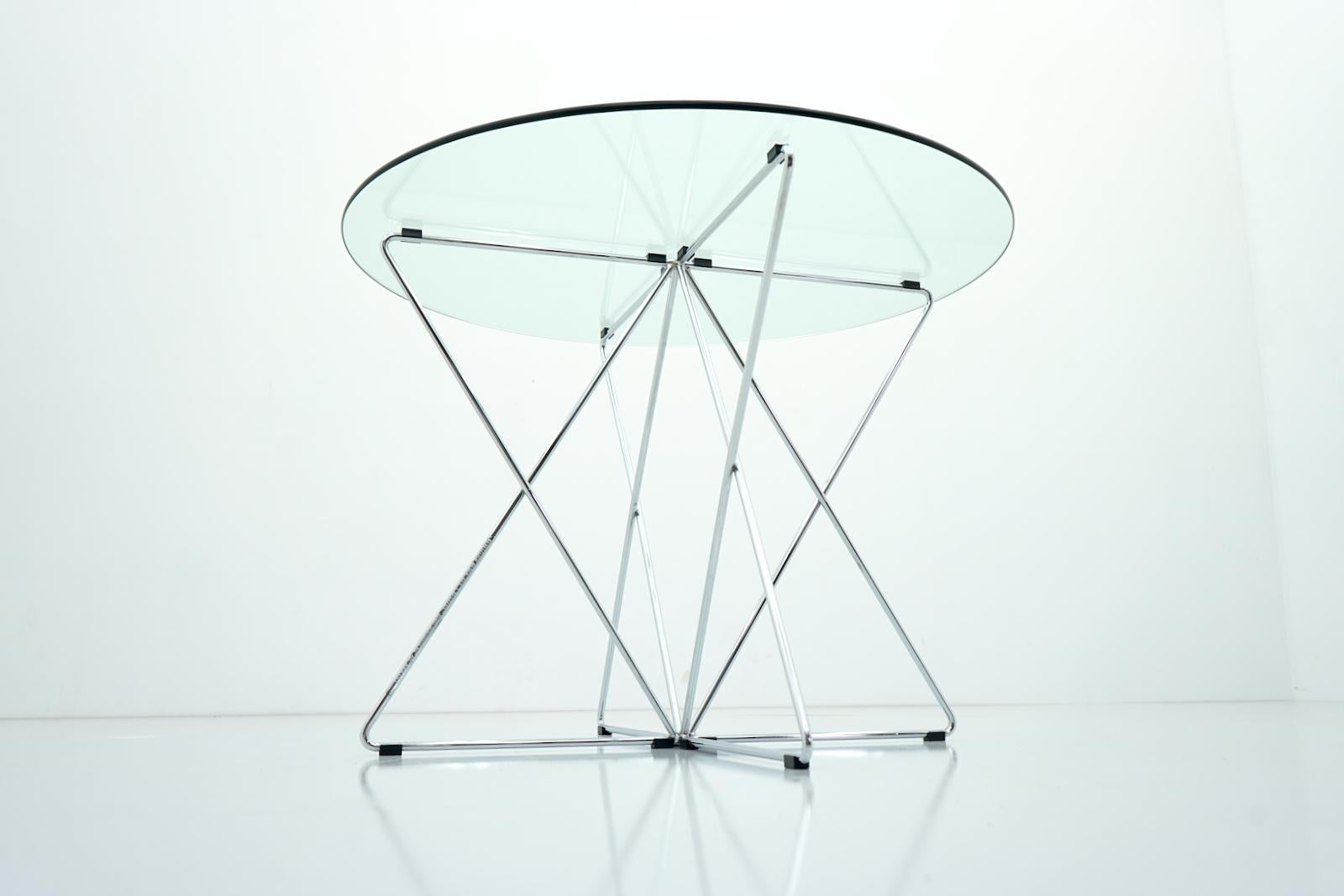 Late 20th Century Rare Dining Table By Till Behrens for Schlubach Germany 1983 For Sale