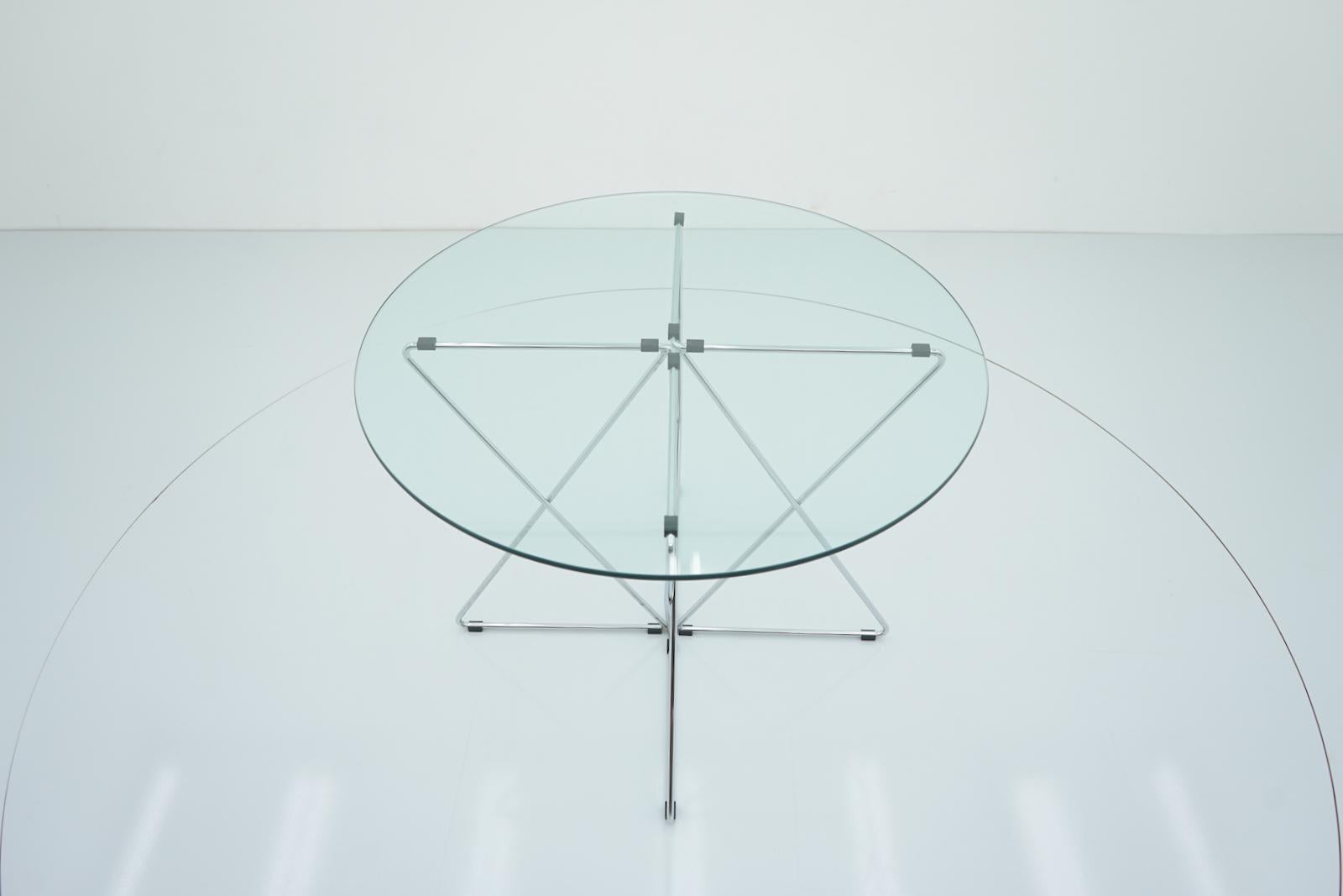 Rare Dining Table By Till Behrens for Schlubach Germany 1983 For Sale 3