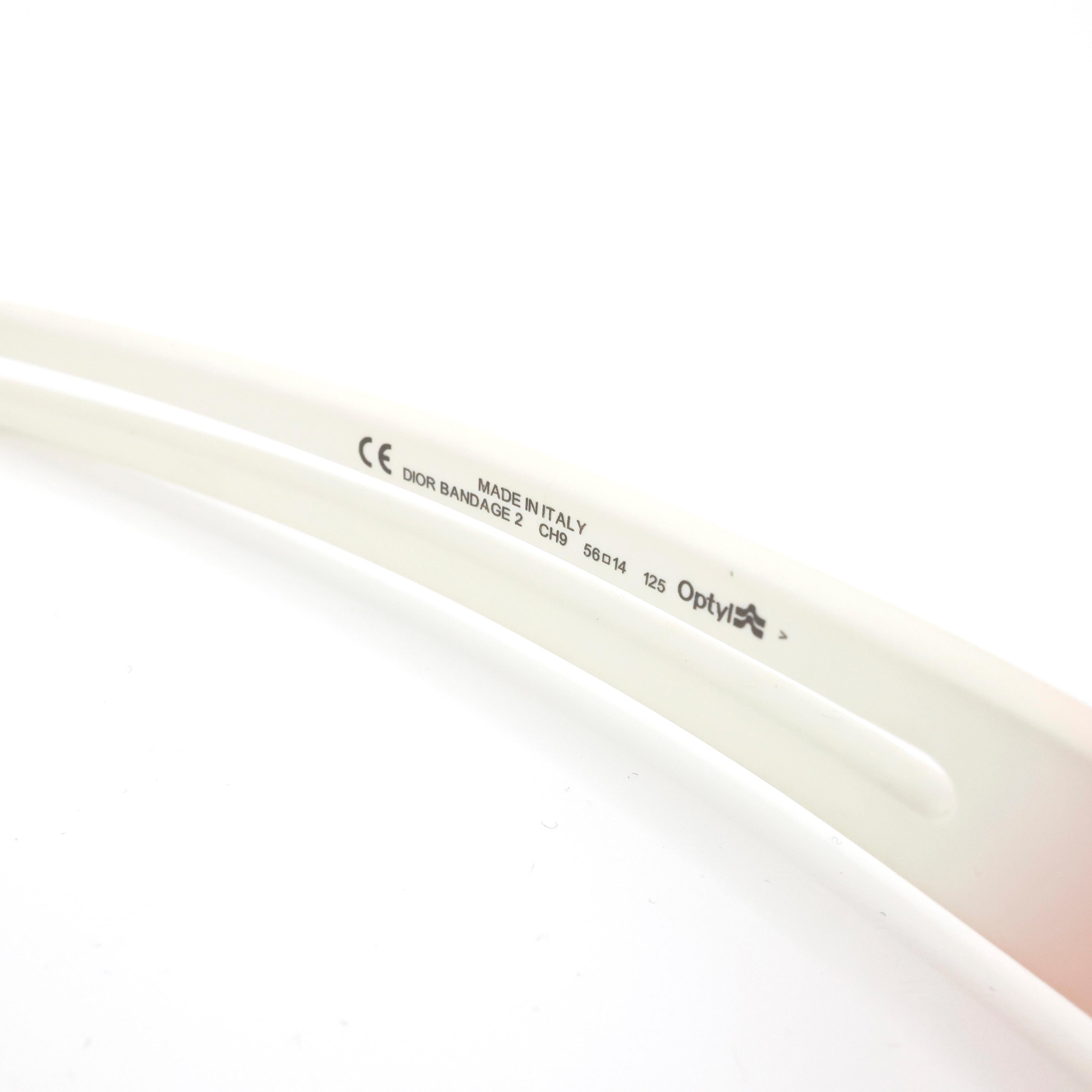 Rare Dior by John Galliano 2003 Dior Bandage 2 Sunglasses For Sale 2