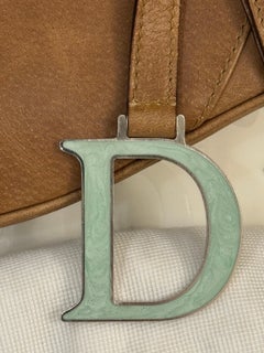 Rare Dior by John Galliano limited edition 2005 Peccary leather Saddle Bag