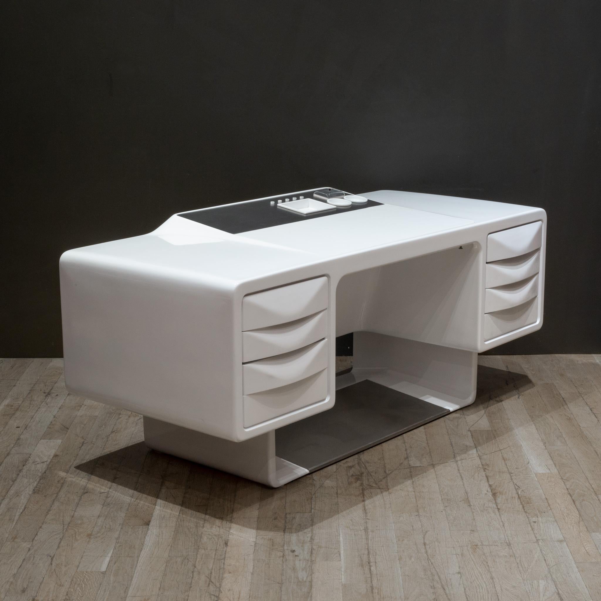 Mid-Century Modern Rare Director's Desk by Ernest Igl for Wilhelm Werndl, Germany c.1970
