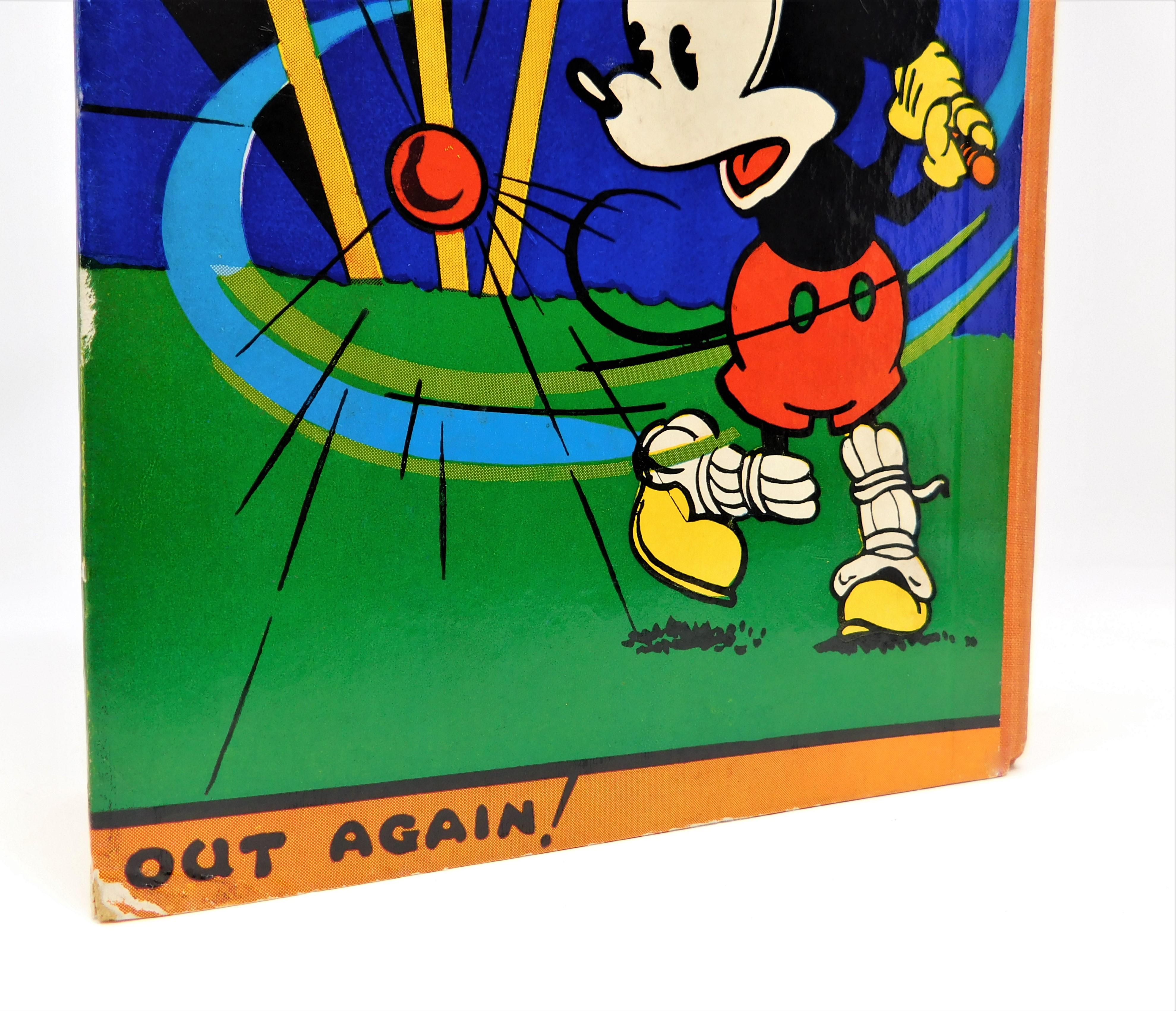 Rare Disney's Mickey Mouse Annual #4 1933 First Edition Book U.K. Pressing 1