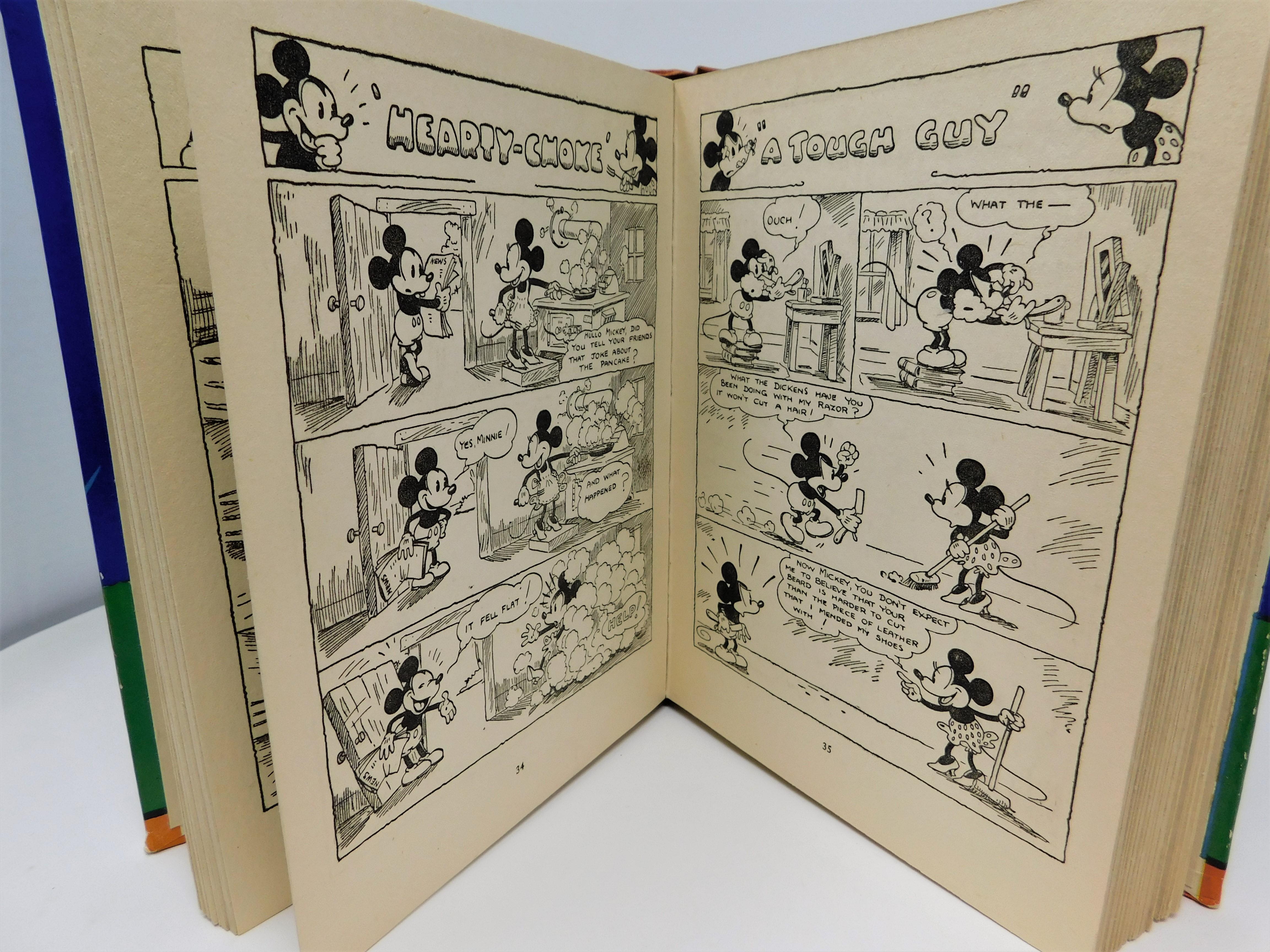 Rare Disney's Mickey Mouse Annual #4 1933 First Edition Book U.K. Pressing In Good Condition In Hamilton, Ontario