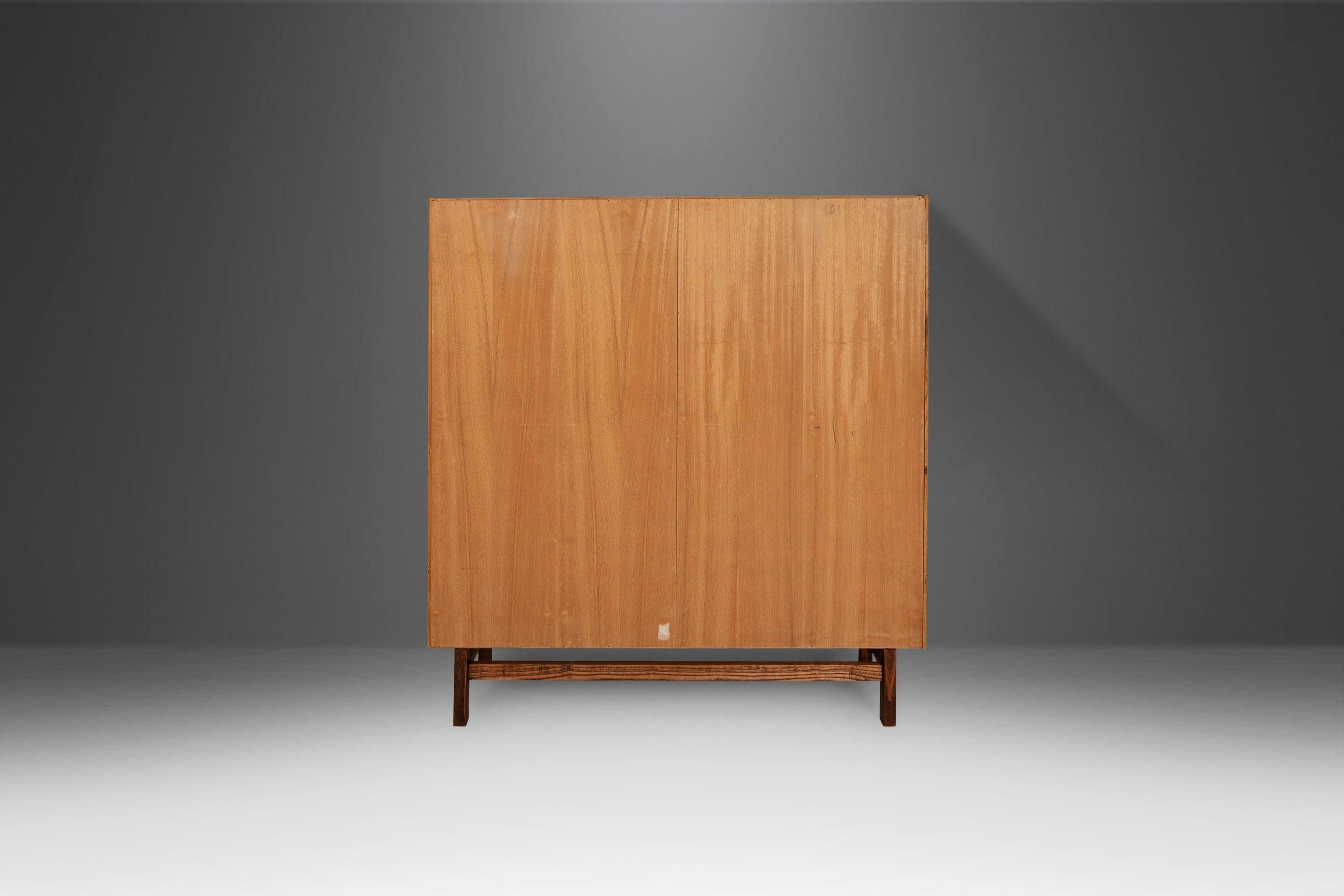 Rare Display Cabinet / Bookcase by Poul Hundevadin in Rosewood, Denmark, 1960's 2
