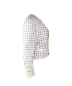 Rare Documented Chanel Lesage Tweed Jacket Blazer 1994 Collection