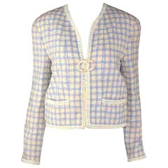 Rare Documented Chanel Lesage Tweed Jacket Blazer 1994 Collection