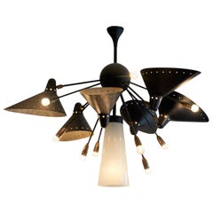 claude ferre Rare
Documented Claude Ferré Chandelier for the Casino de Royan, France, 1949